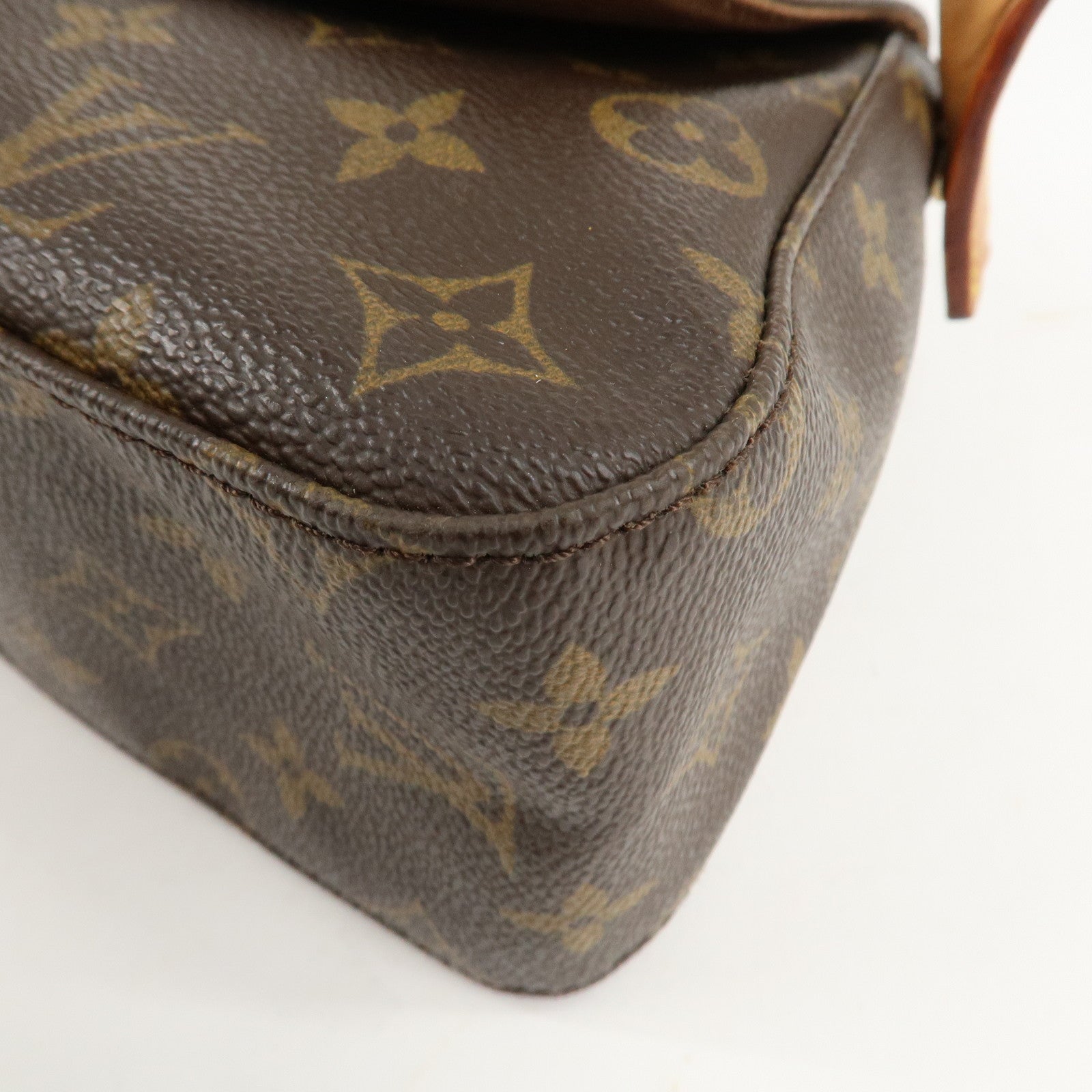 Louis Vuitton Monogram Mini Looping Shoulder Bag Hand Bag M51147 Used