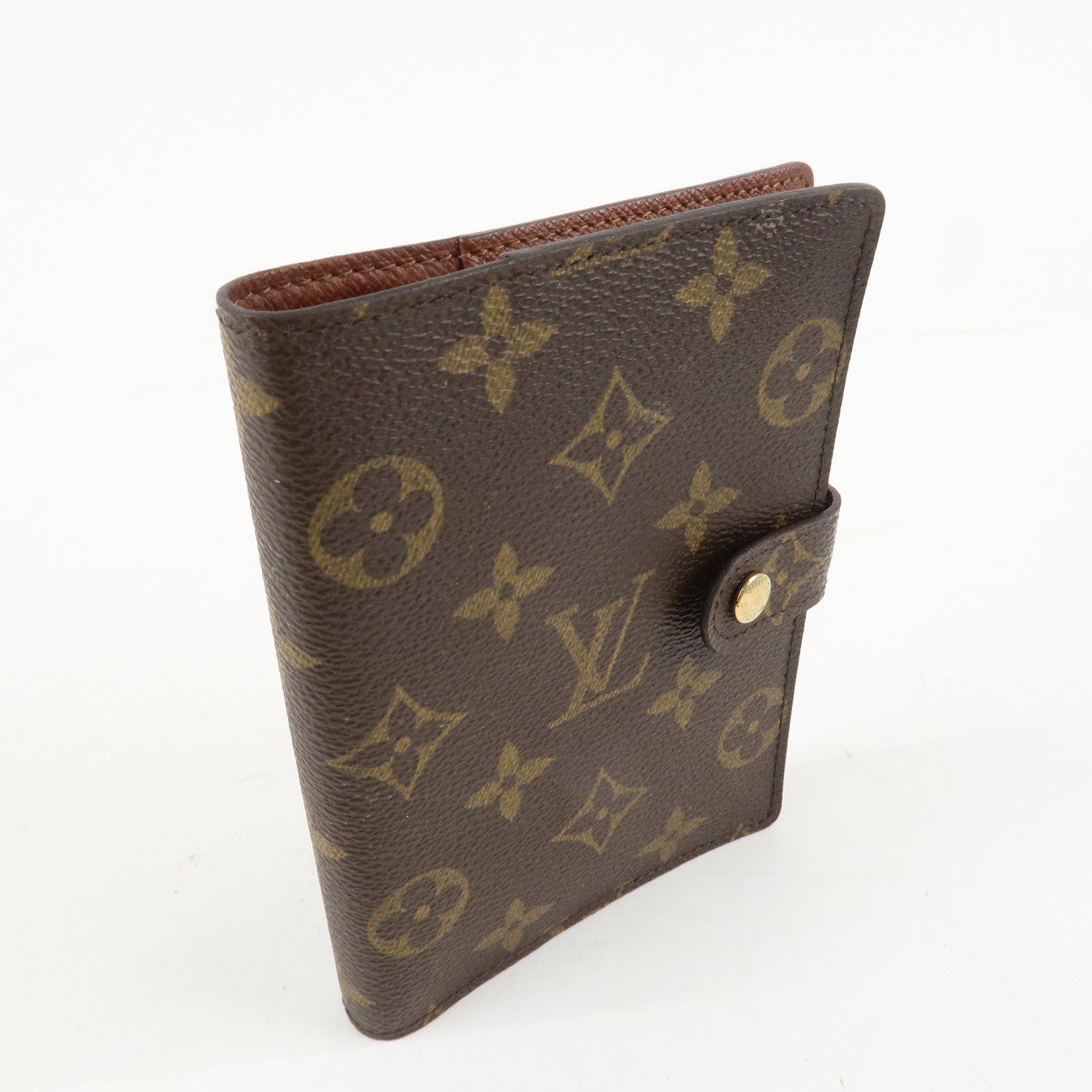 Louis Vuitton Monogram Agenda PM Planner Cover Brown SP0052