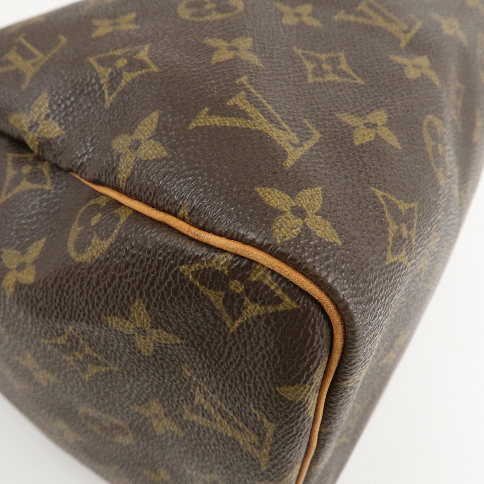 Louis Vuitton Monogram Speedy 30 Hand Bag Boston Bag M41526 Used