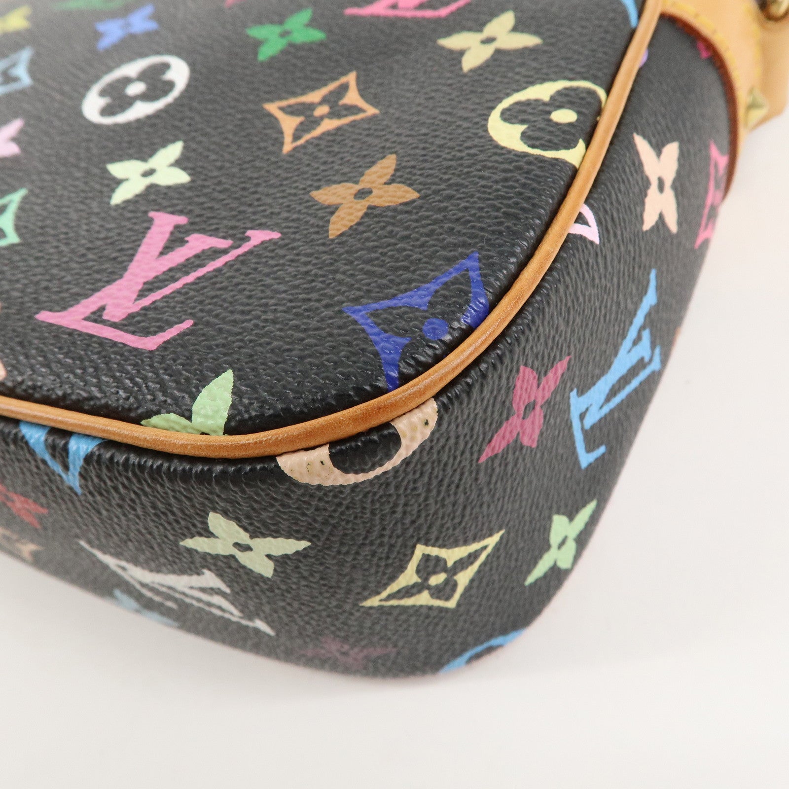 Louis Vuitton Monogram Multicolor Sologne Shoulder Bag Noir M92639