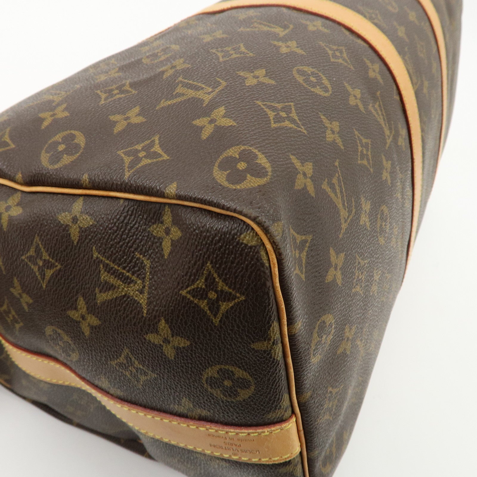 Louis Vuitton Monogram Keep All Bandouliere 50 Boston Bag M41416 Used