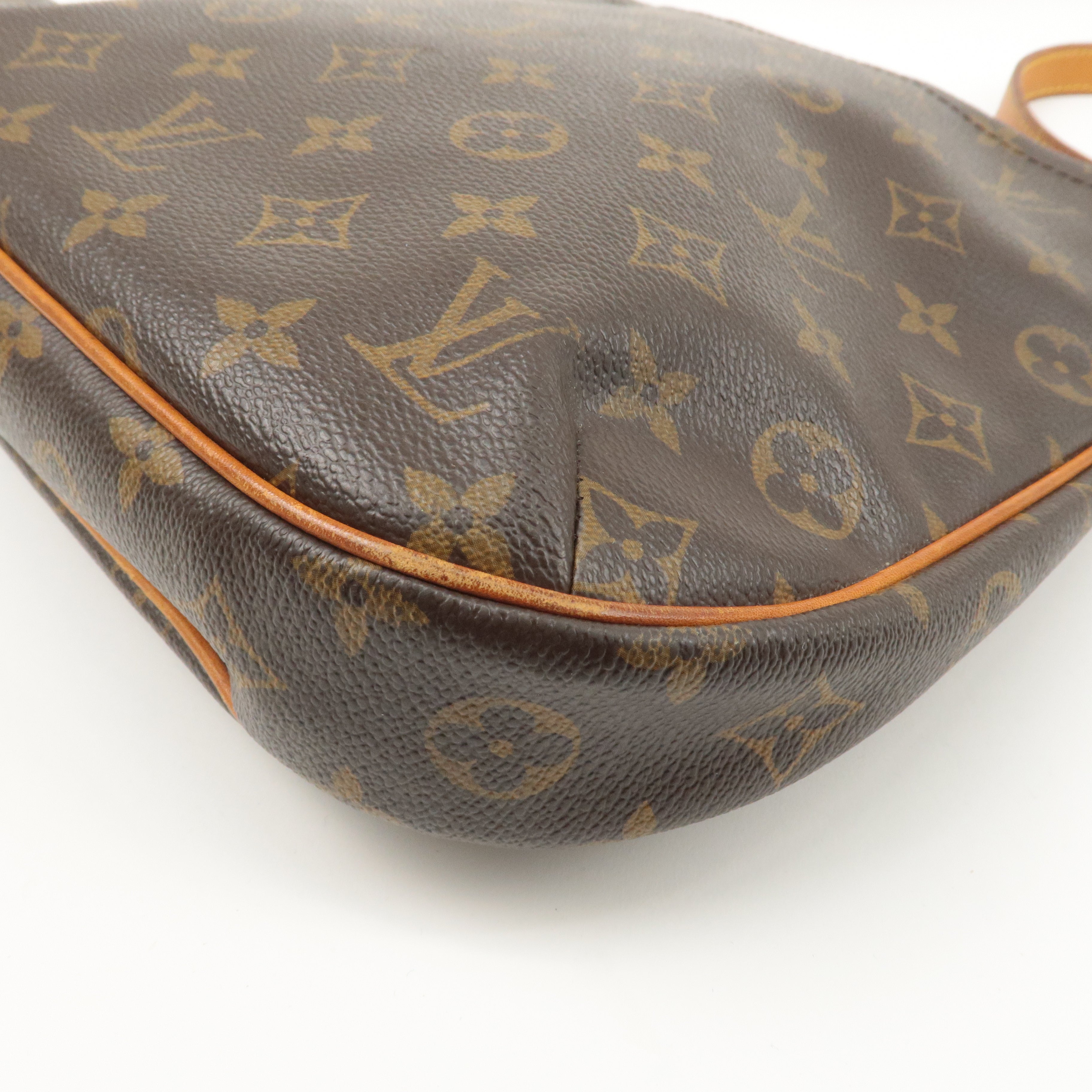 Louis Vuitton Monogram Odeon PM Shoulder Bag Brown M56390