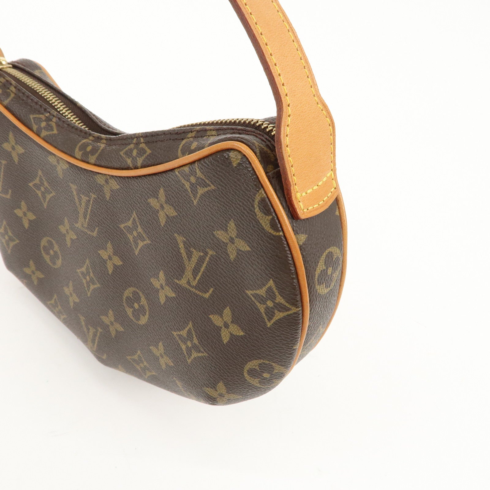 Louis Vuitton Monogram Pochette Croissant Shoulder Bag M51510 Used