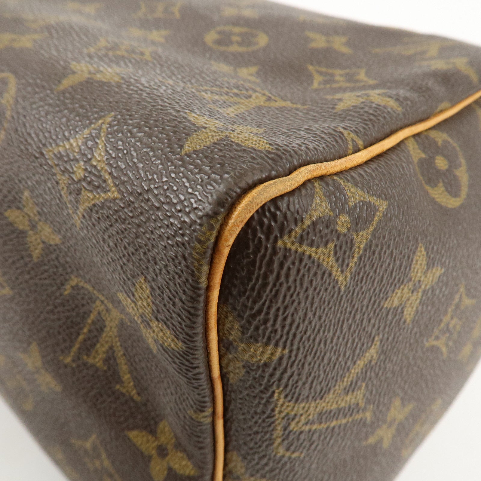 Louis Vuitton Monogram Speedy 30 Hand Bag Boston Bag M41526 Used