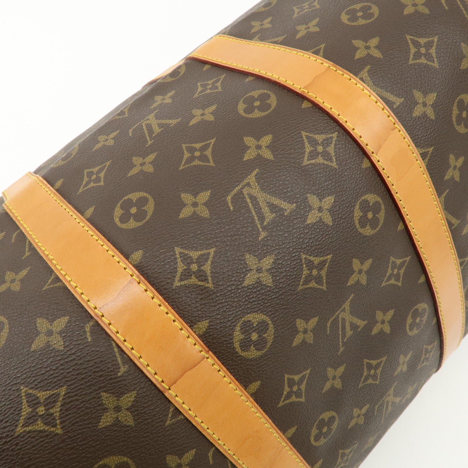 Louis Vuitton Monogram Keep All 55 Boston Bag Travel Bag M41424