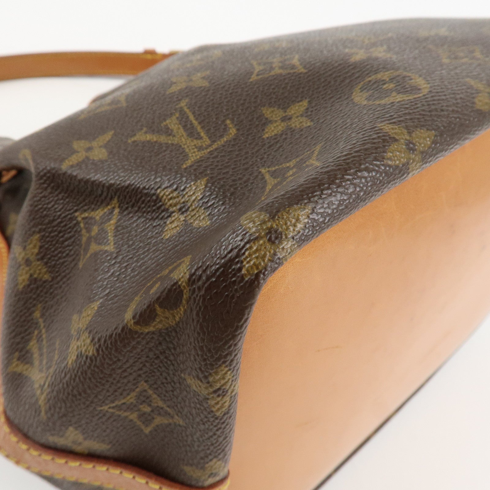 Louis Vuitton Monogram Petit Noe Shoulder Bag Brown M42226 Used