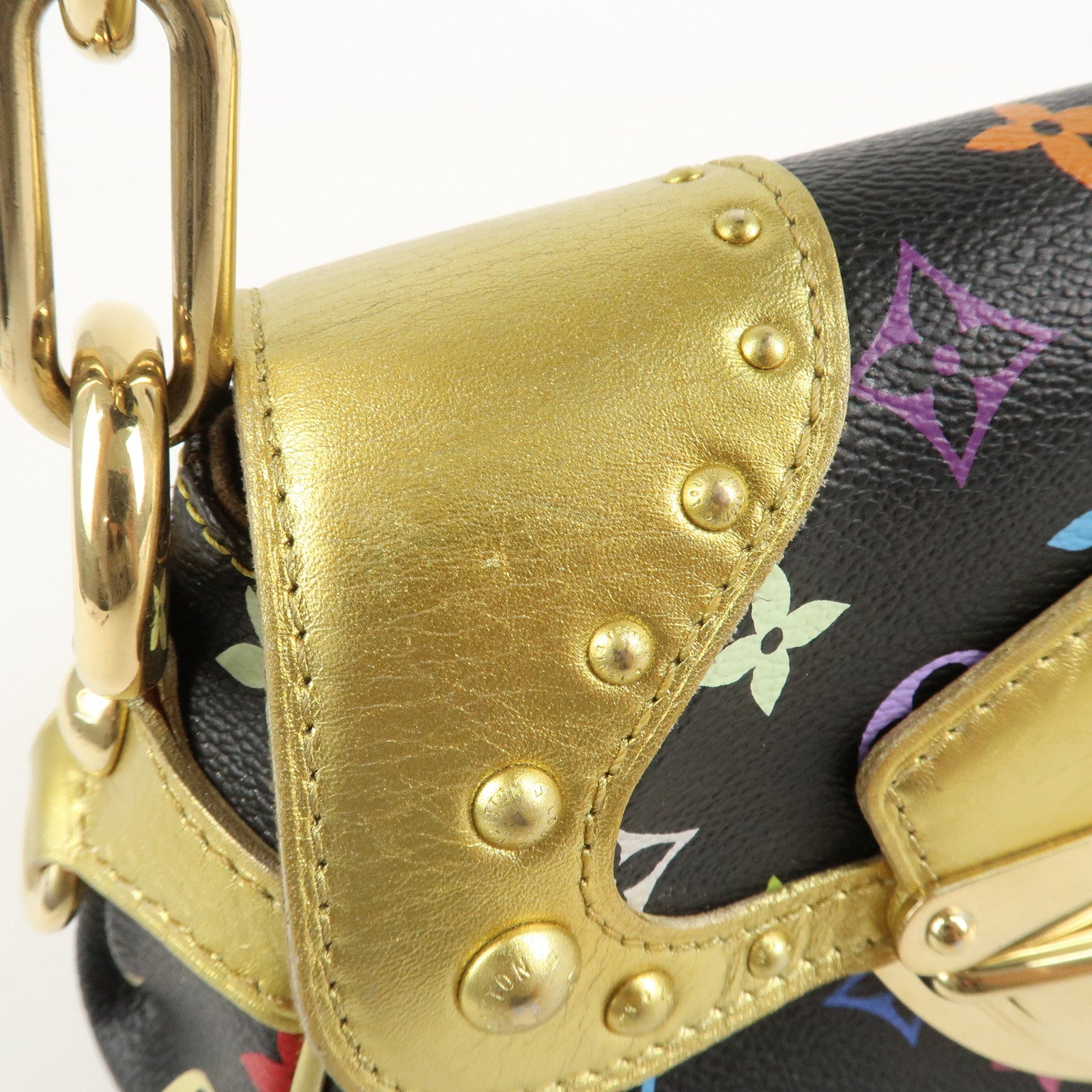 Louis Vuitton Monogram Multicolor Marilyn All Hand Bag M40207 Used