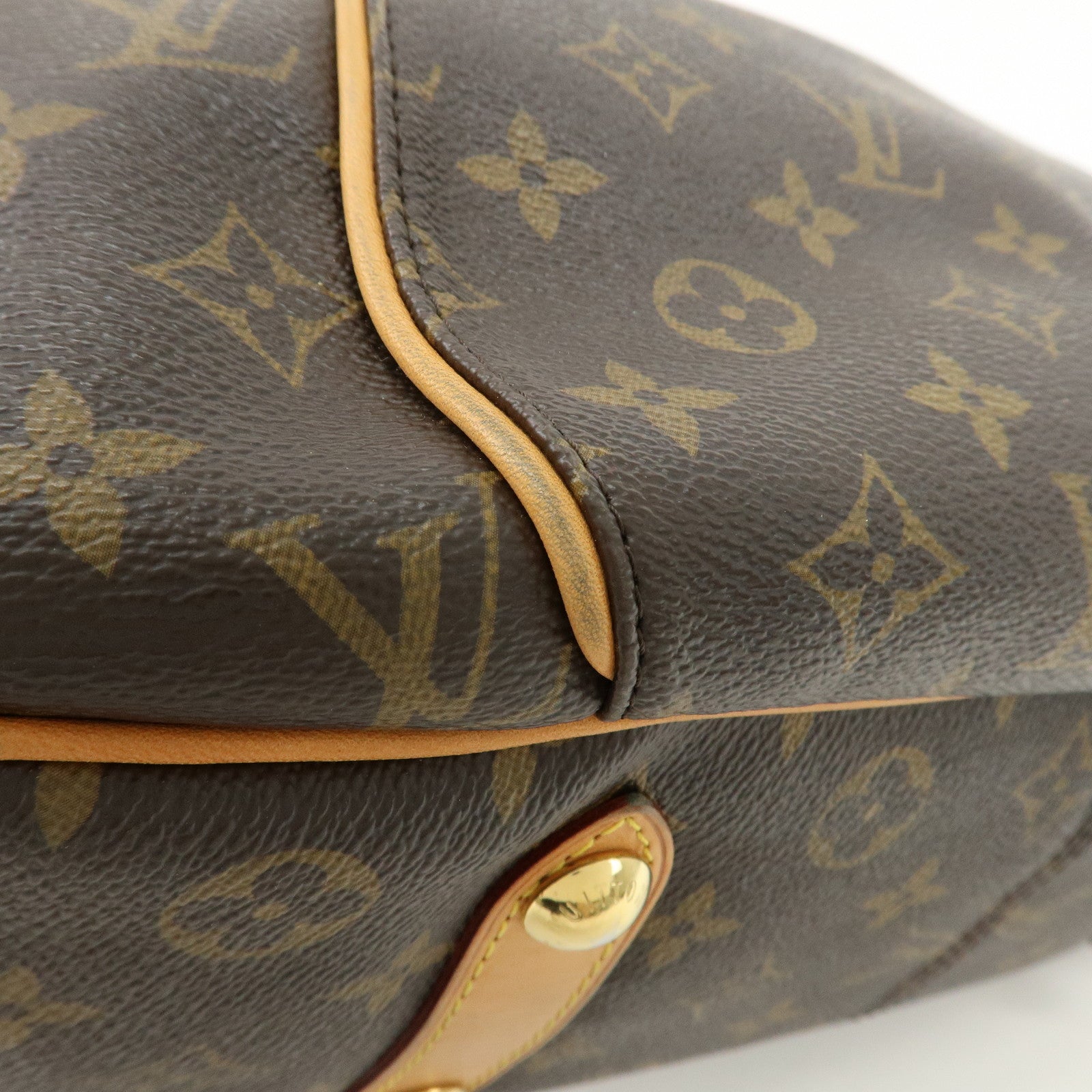 Louis Vuitton Monogram Galliera PM Shoulder Bag Brown M56382