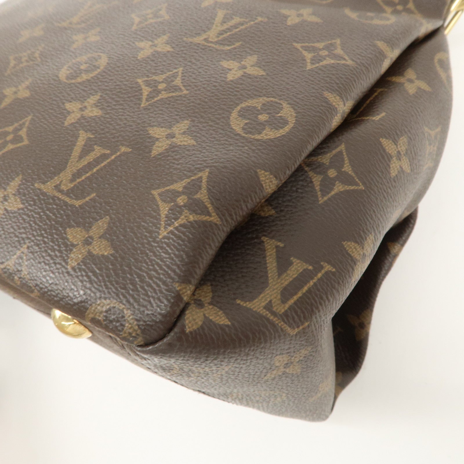 Louis Vuitton Monogram Pallas 2Way Bag Hand Bag Dahlia Used