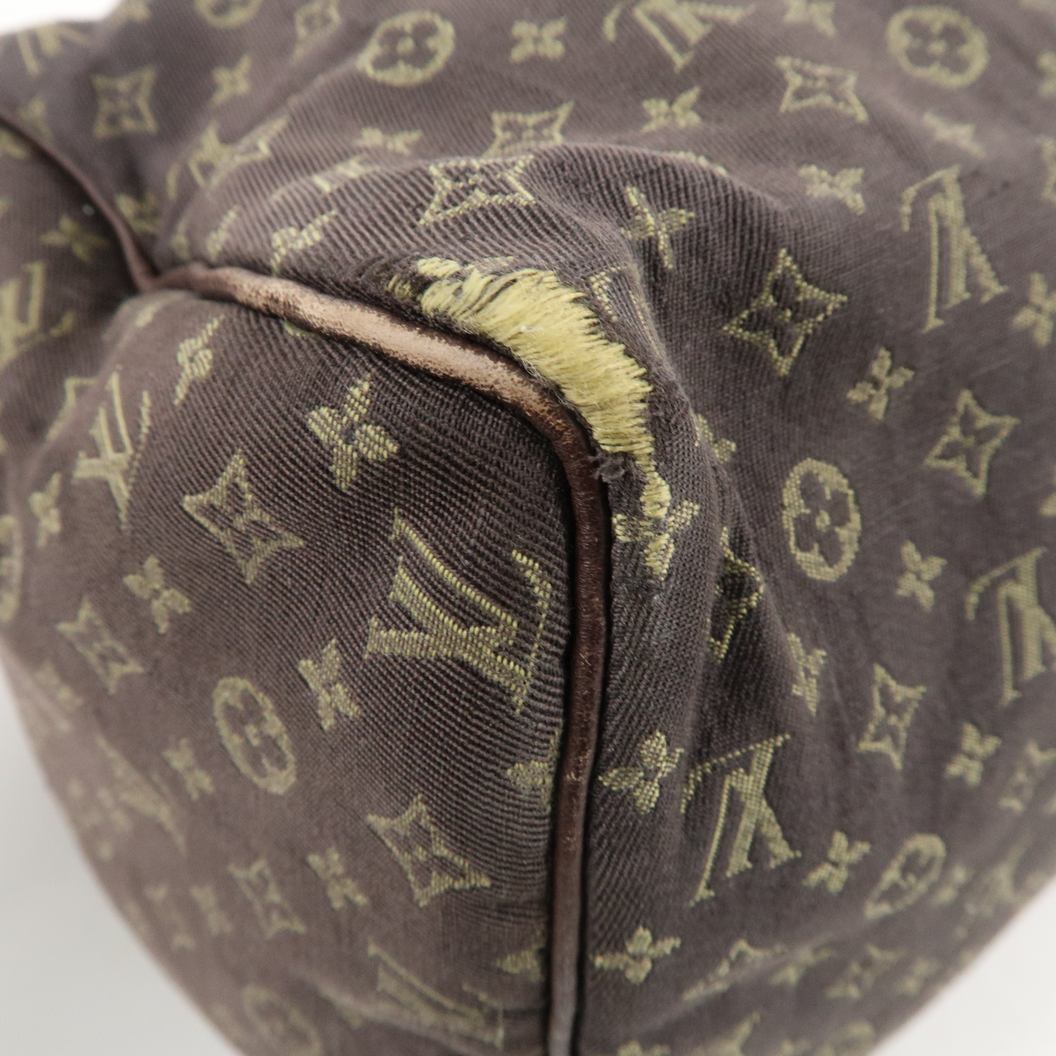 Louis Vuitton Monogram Mini Lin Speedy 30 Boston Bag Ebene M95224