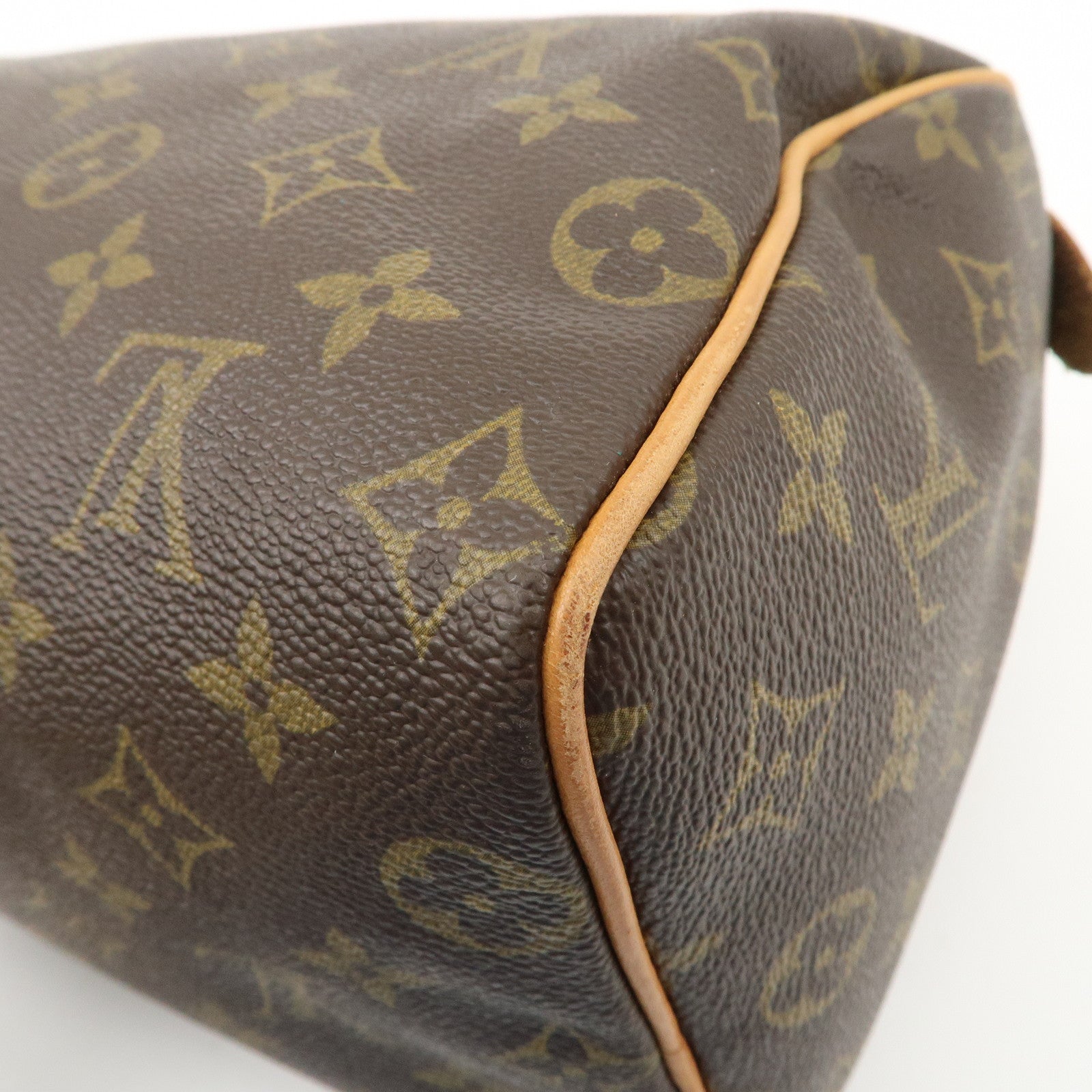 Louis Vuitton Monogram Speedy 25 Hand Bag Boston Bag M41528 Used