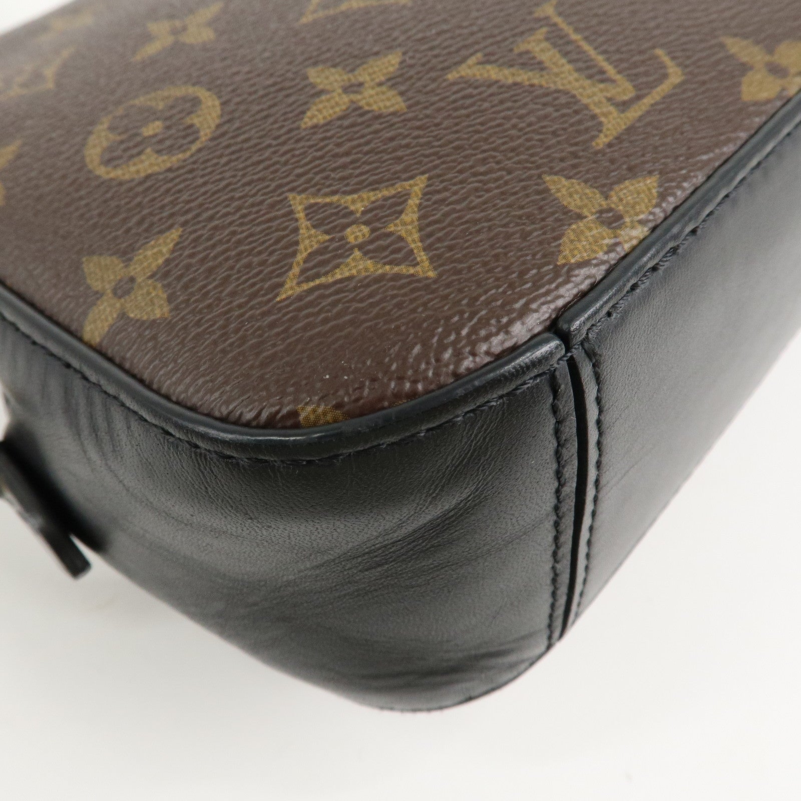 Louis Vuitton Monogram Saintonge Shoulder Bag Brown M43555 Used