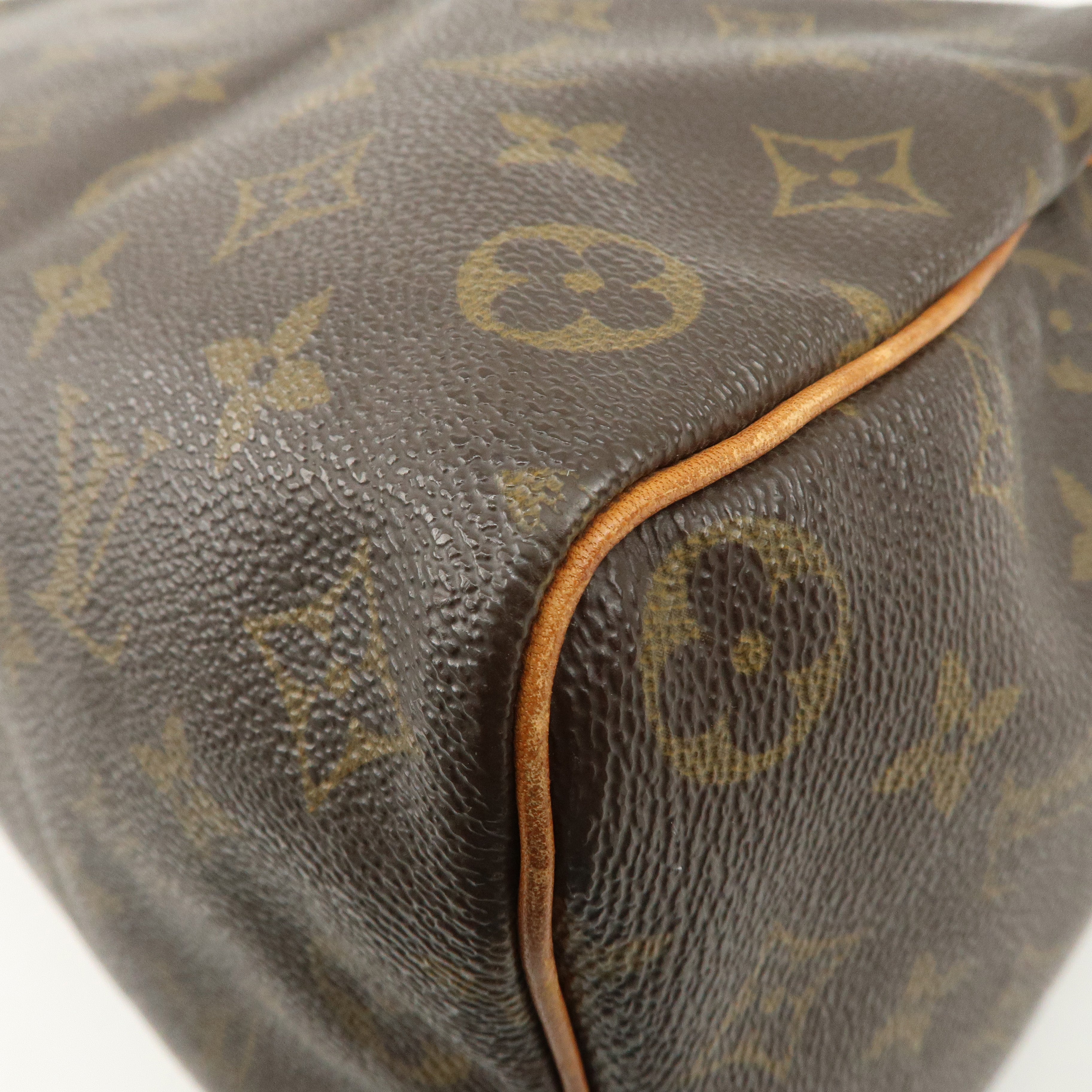 Louis Vuitton Monogram Speedy 35 Hand Bag Boston Bag M41524