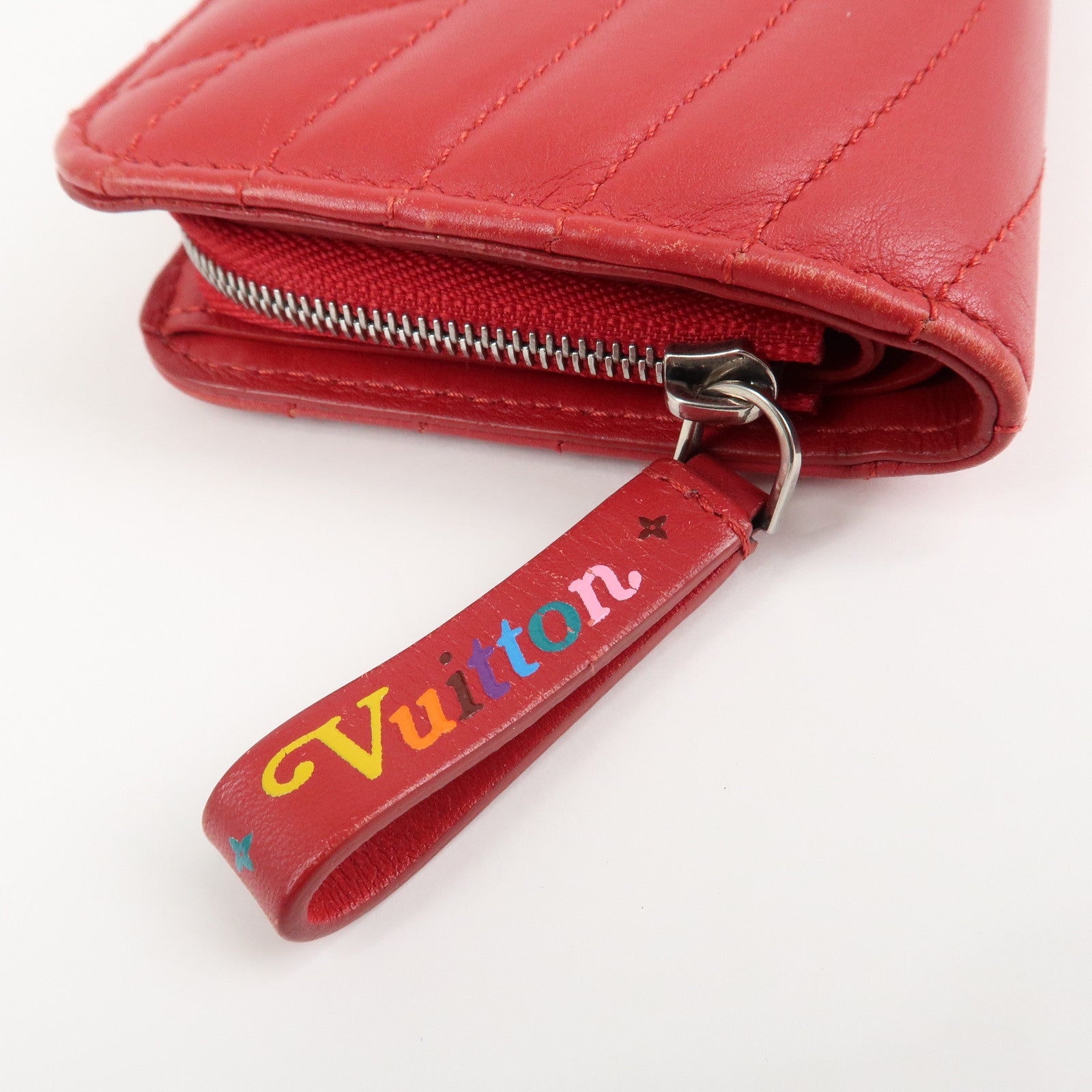 Louis Vuitton Zipped Compact Wallet Rouge M63790