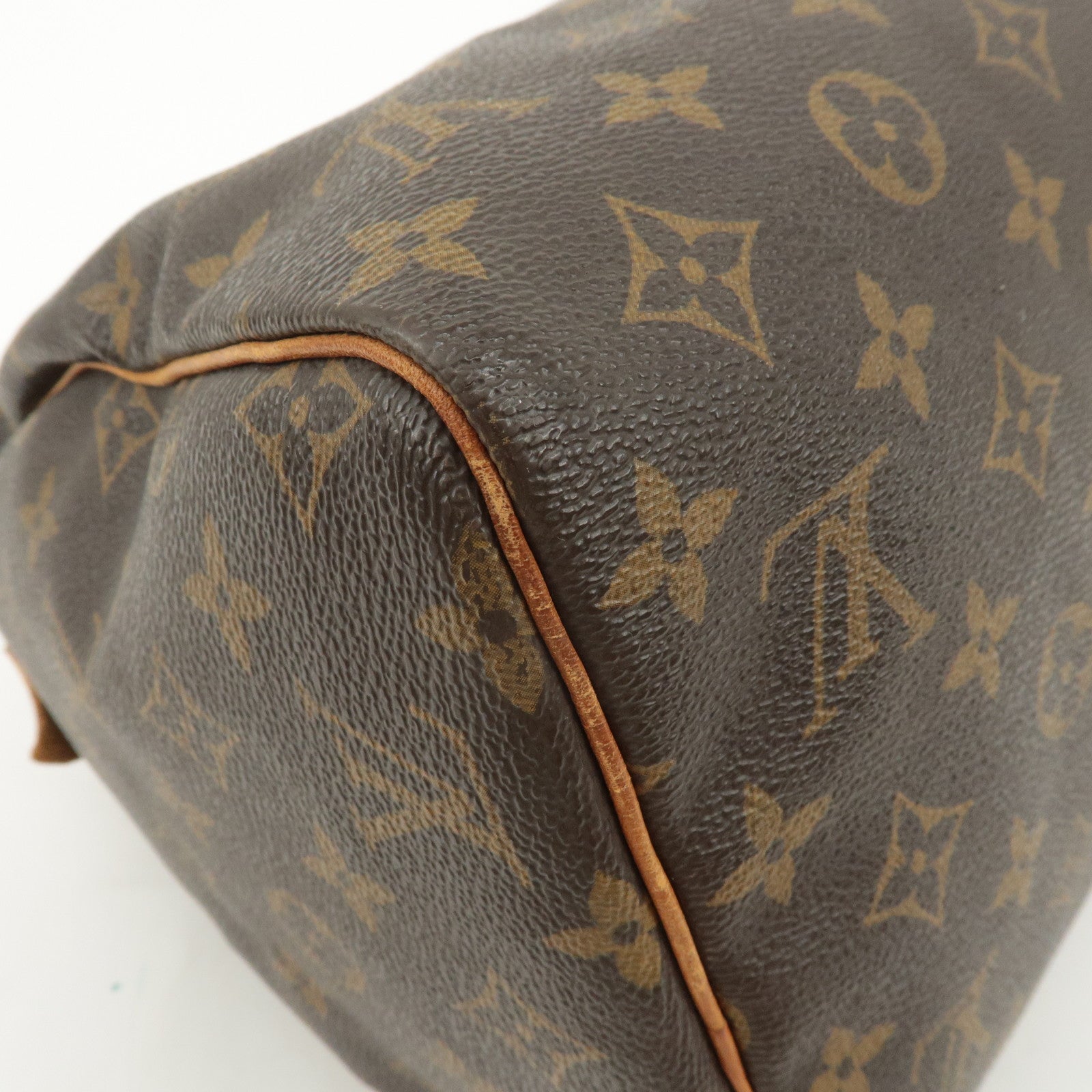 Louis Vuitton Monogram Speedy 30 Hand Bag Boston Bag M41526 Used