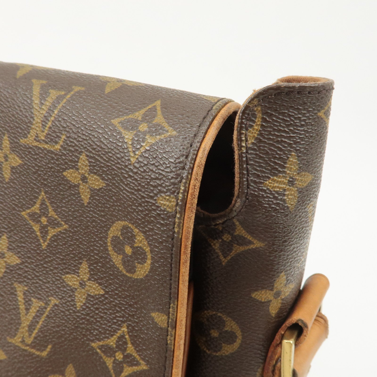 Louis Vuitton Monogram Abbesses Messenger Bag Brown M45257 Used