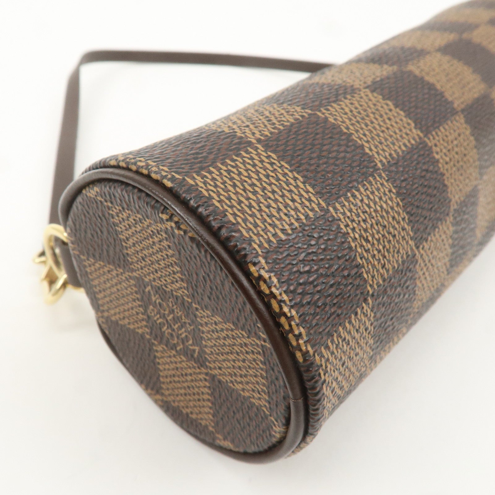 Louis Vuitton Damier Papillon Pouch For Papillon Bag Brown