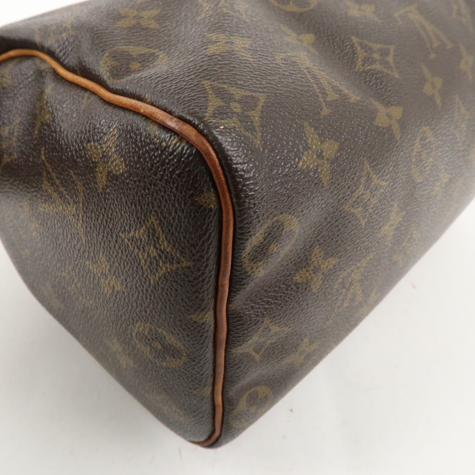 Louis Vuitton Monogram Speedy 25 Hand Bag Boston Bag M41528