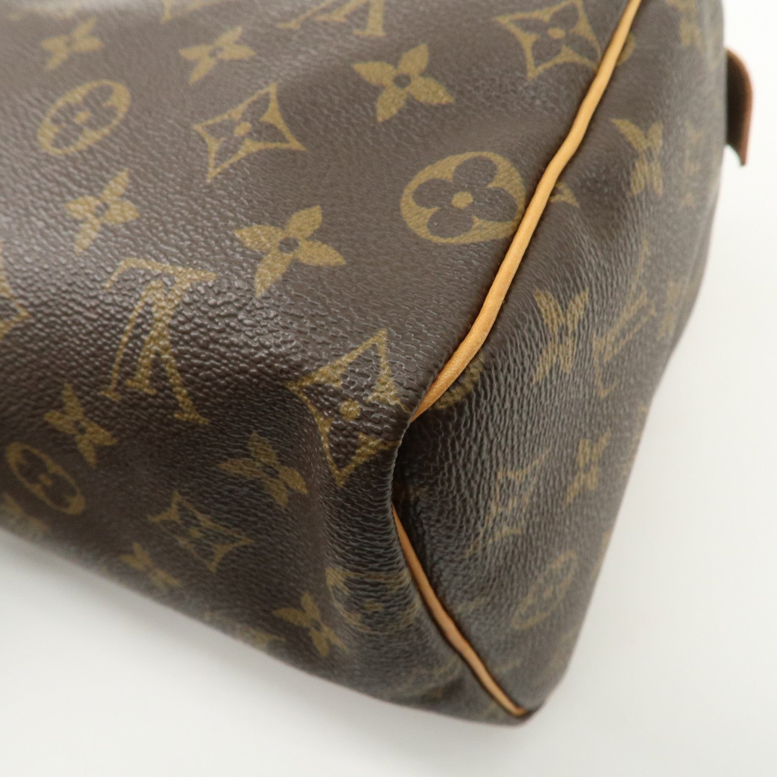 Louis Vuitton Monogram Speedy 25 Hand Bag Boston Bag M41528 Used