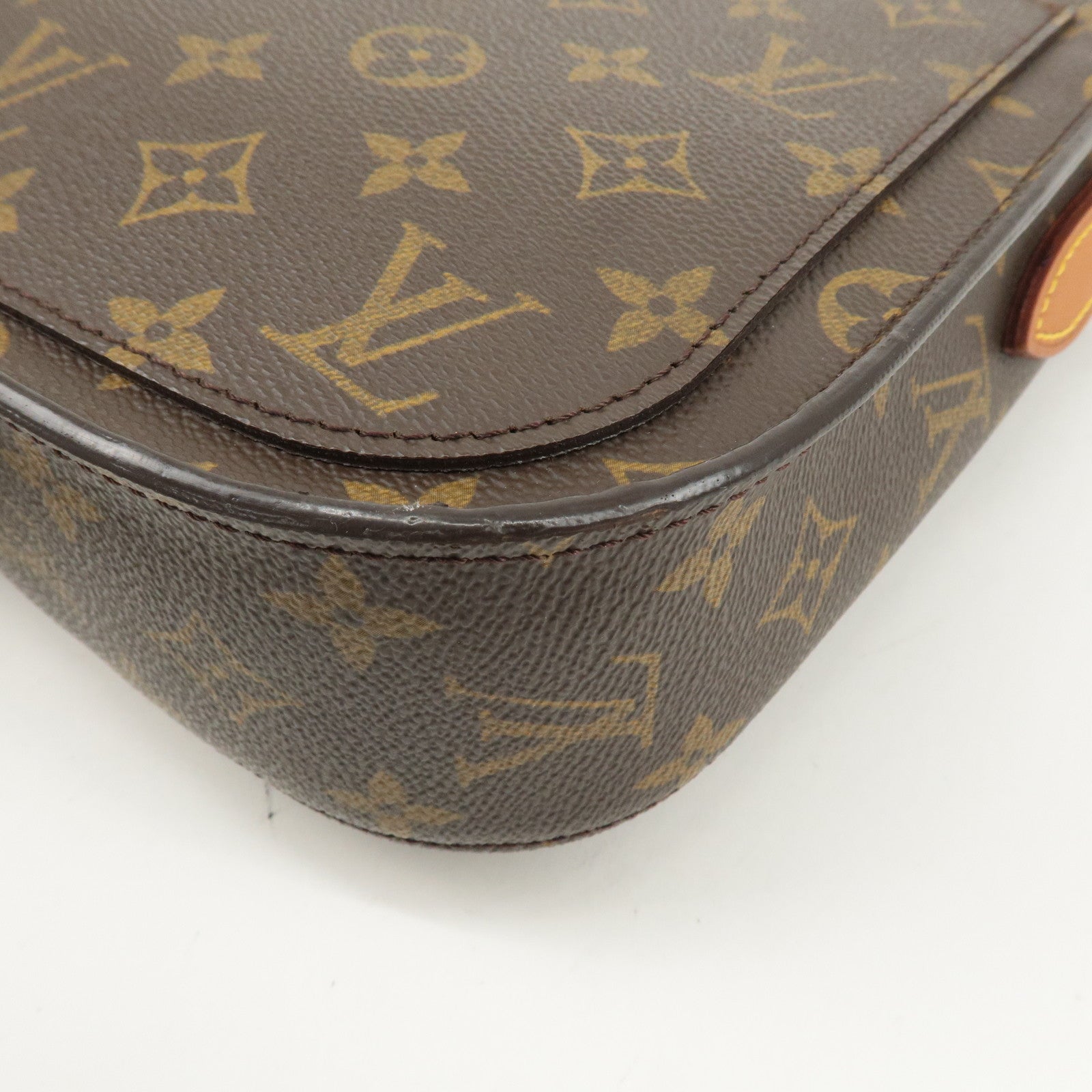 Louis Vuitton Monogram Saint Cloud GM Shoulder Bag Brown M51242