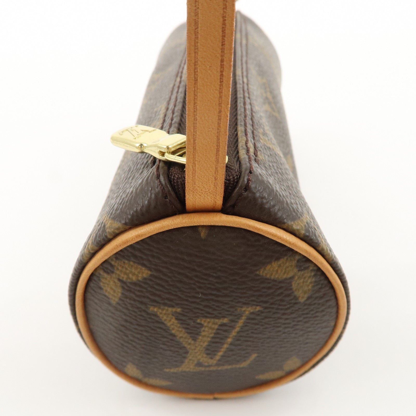 Louis Vuitton Monogram Mini Pouch for Papillon Bag Brown Used