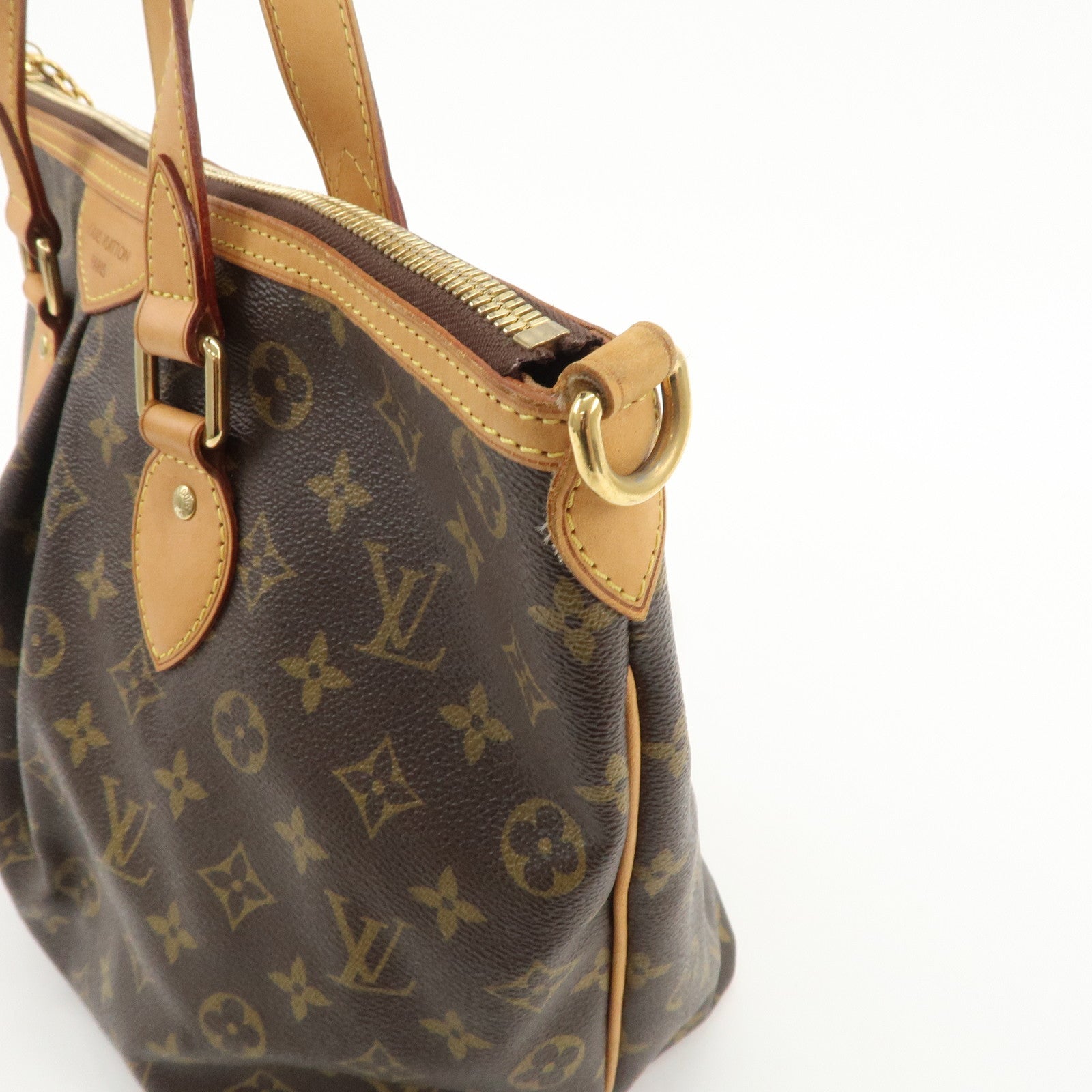 Louis Vuitton Monogram Palermo PM 2Way Hand Bag M40145 Used