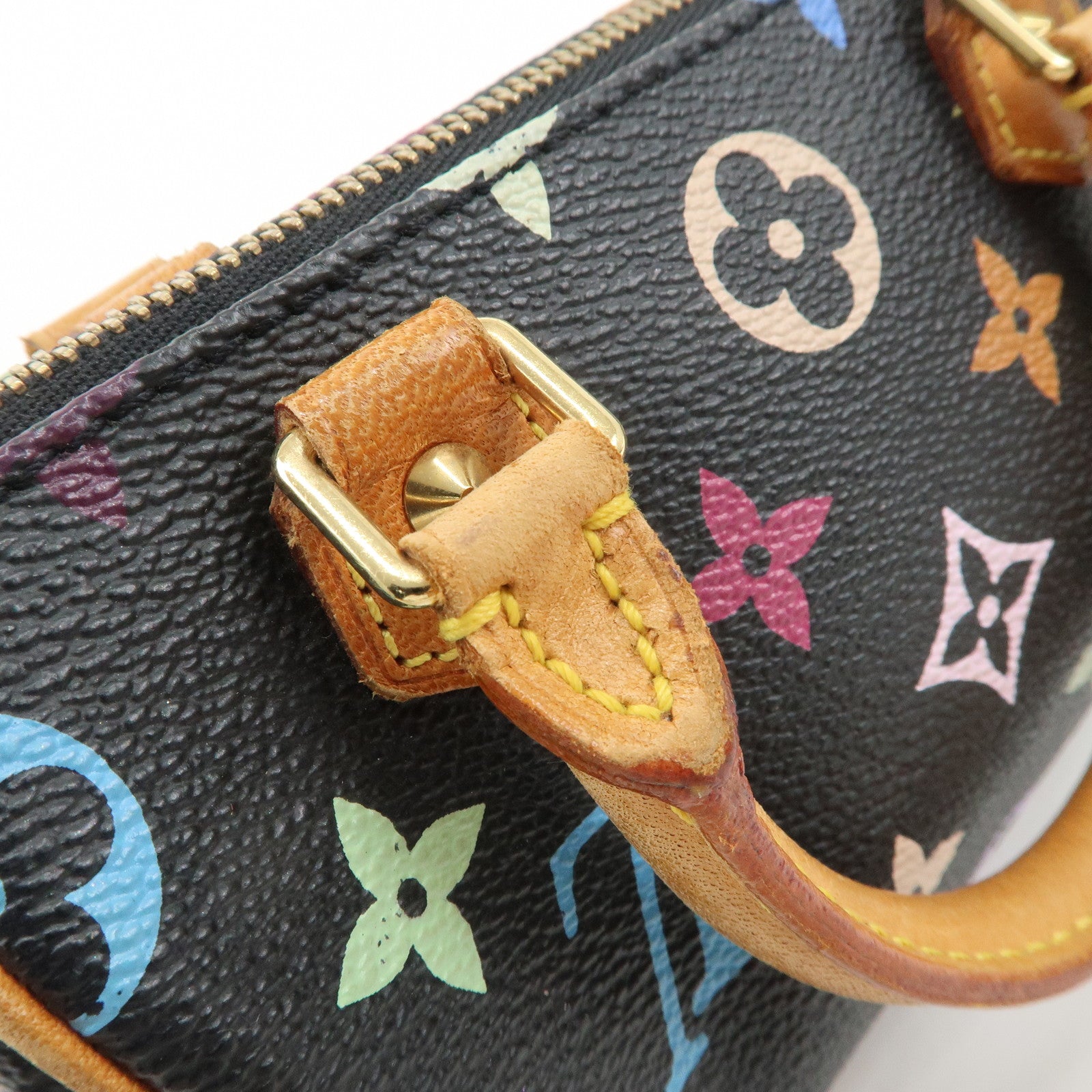 Louis Vuitton Monogram Multicolor Mini Speedy J00145 M92644 Used