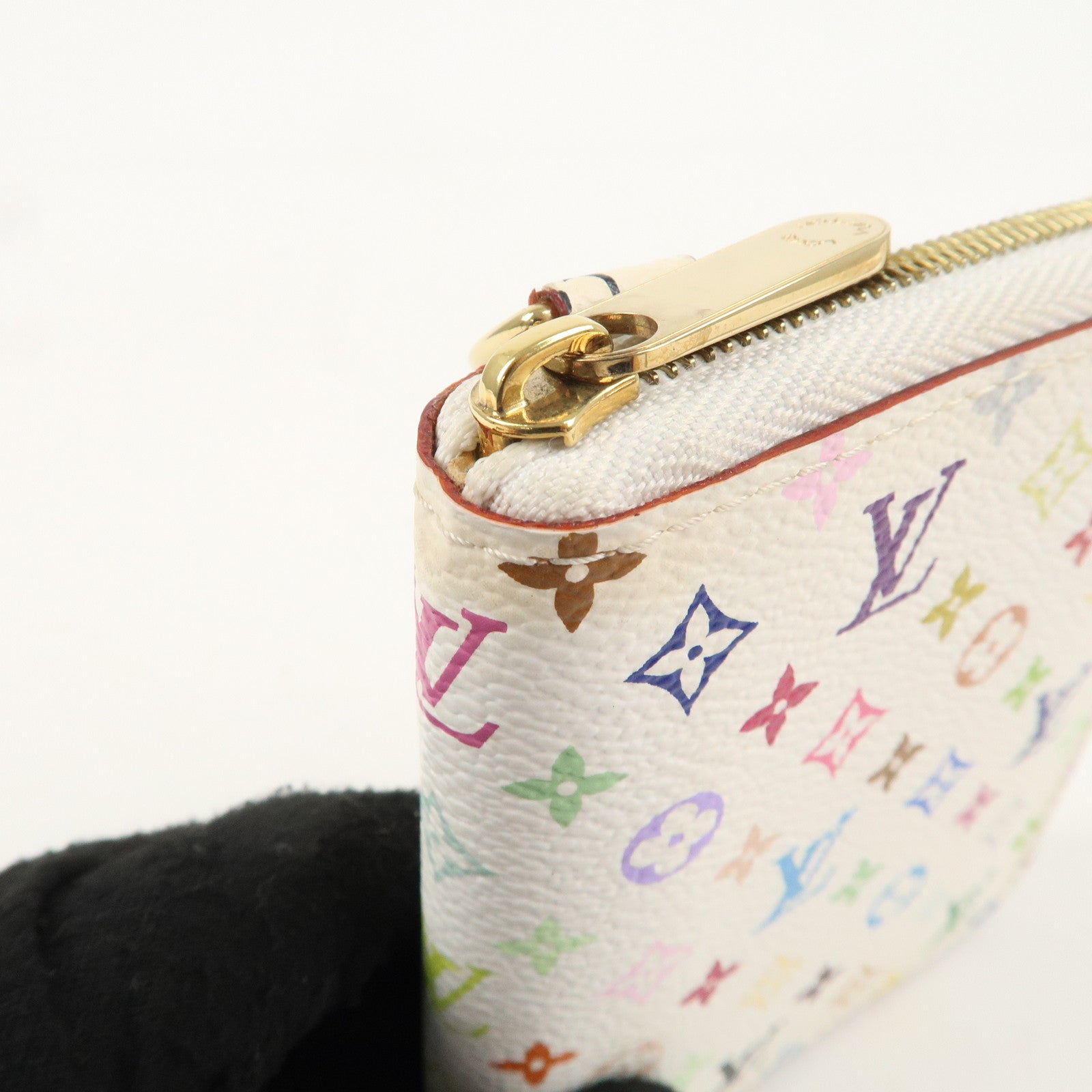 Louis Vuitton Monogram Multi Color Agenda Mini Zippe R21046