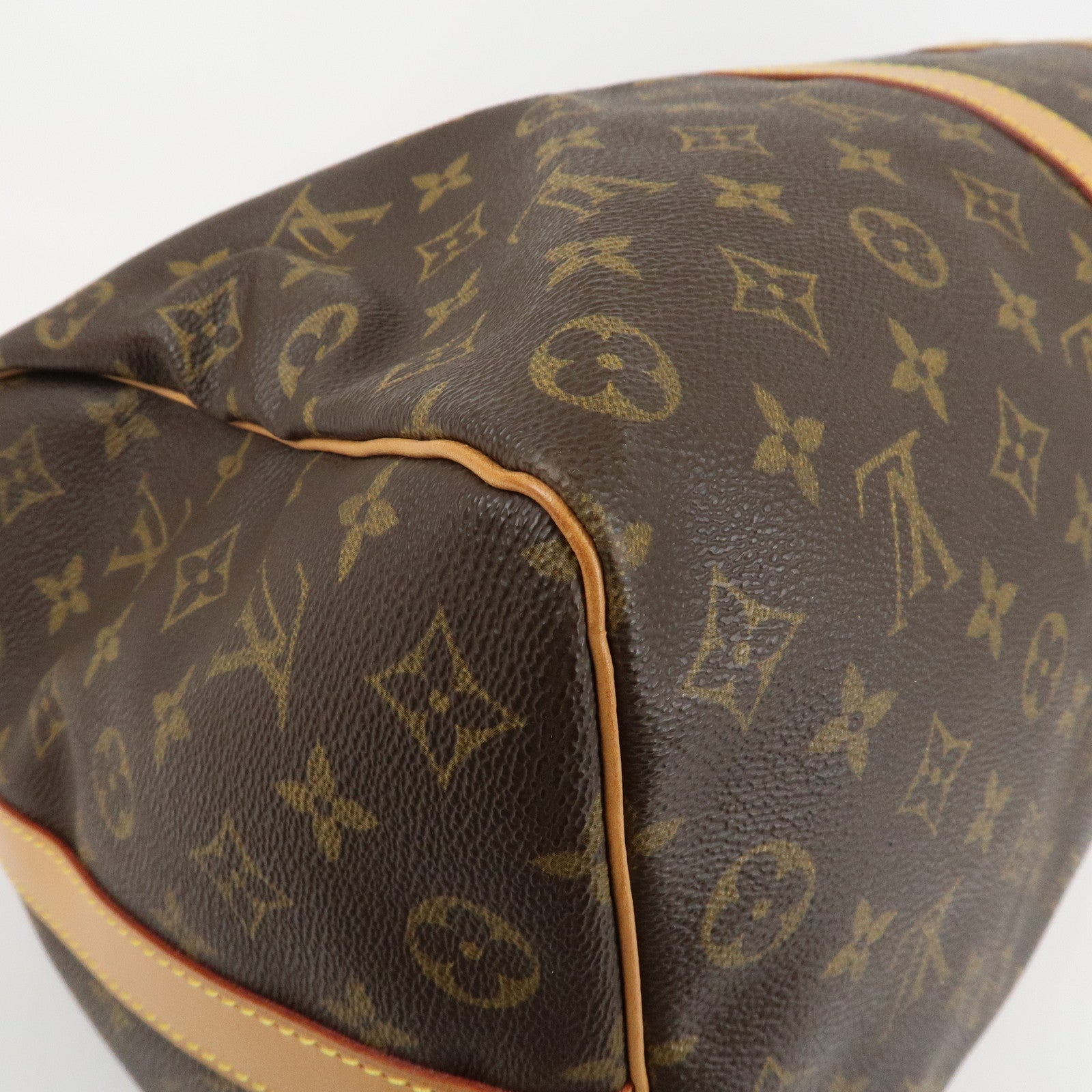 Louis Vuitton Monogram Keep All Bandouliere 50 Boston Bag M41416