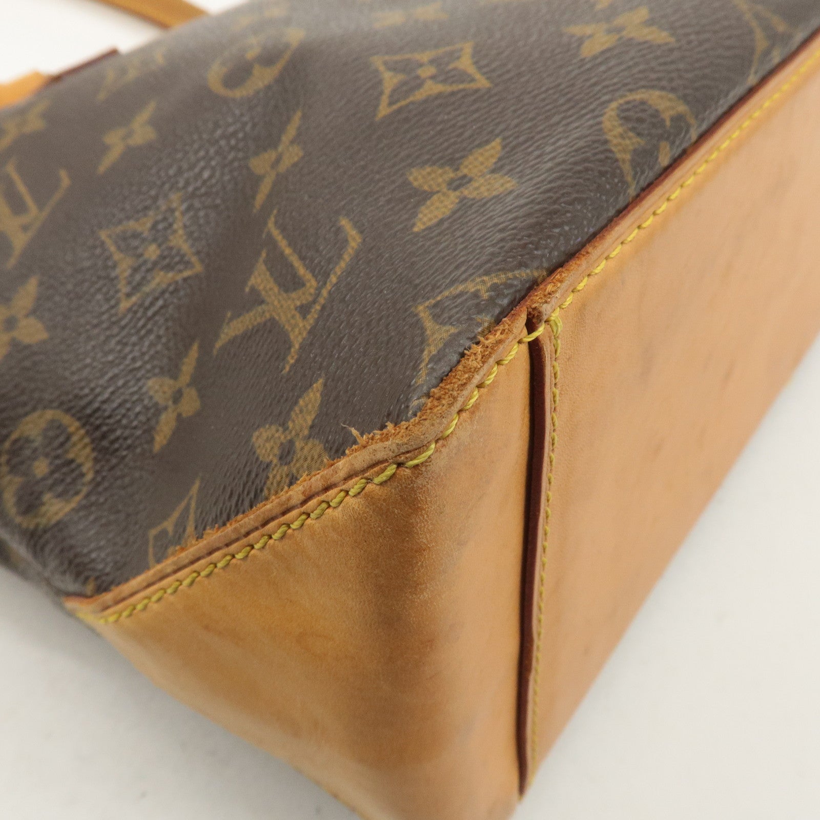 Louis Vuitton Monogram Cabas Piano Tote Bag Brown M51148