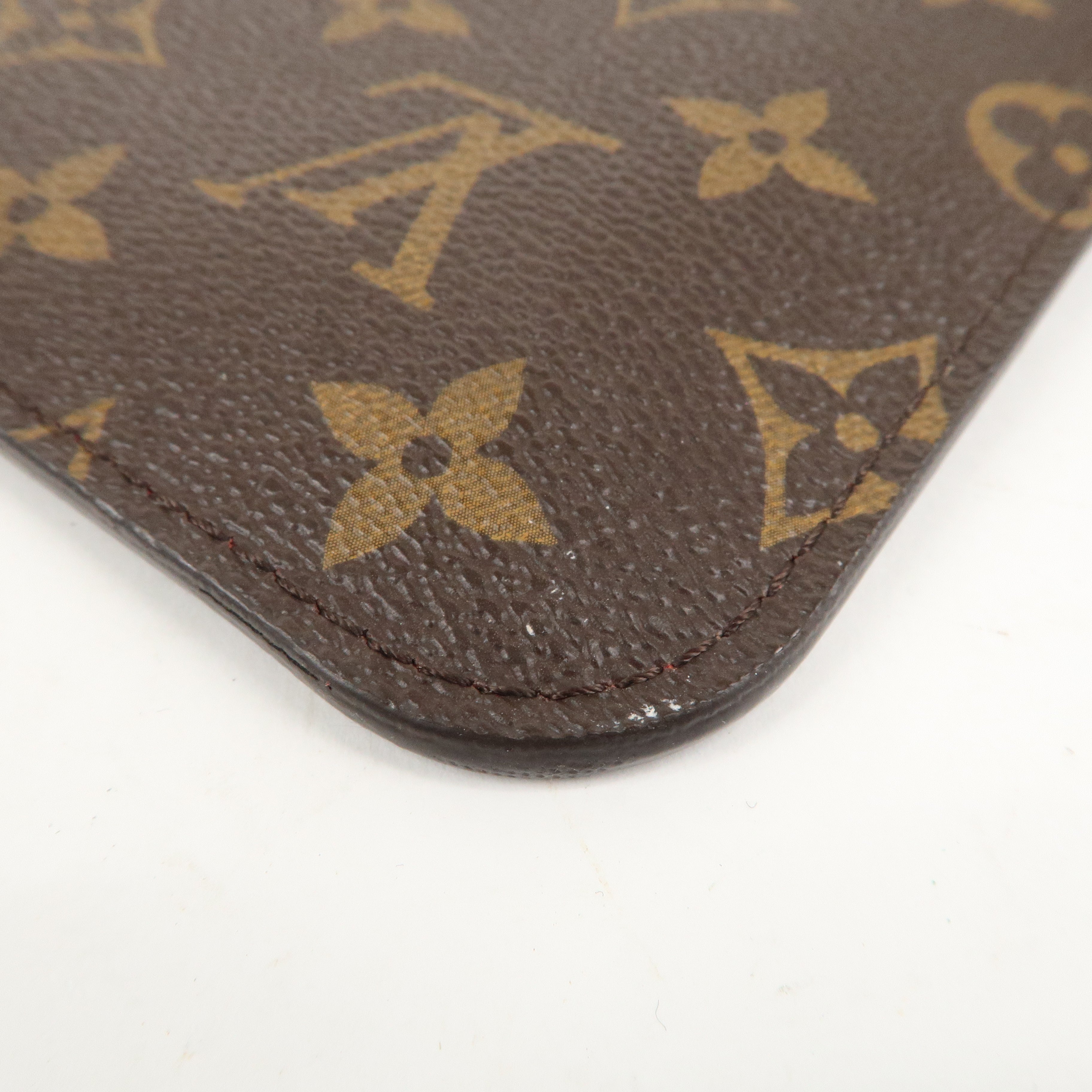 Louis Vuitton Monogram Pouch For Neverfull MM Cerise