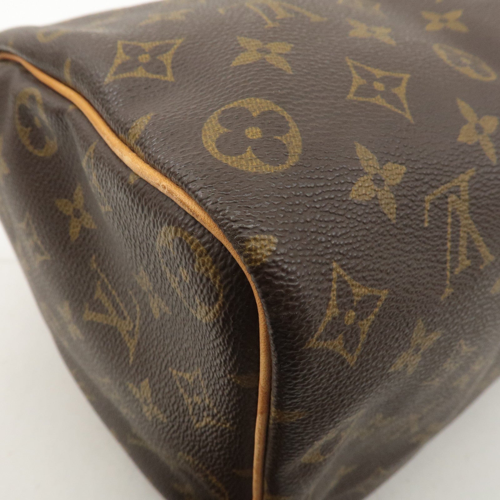 Louis Vuitton Monogram Speedy 35 Hand Bag Boston Bag M41524