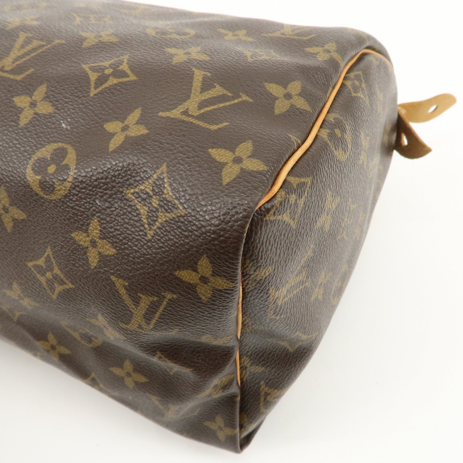 Louis Vuitton Monogram Speedy 30 Hand Bag Boston Bag M41526 Used