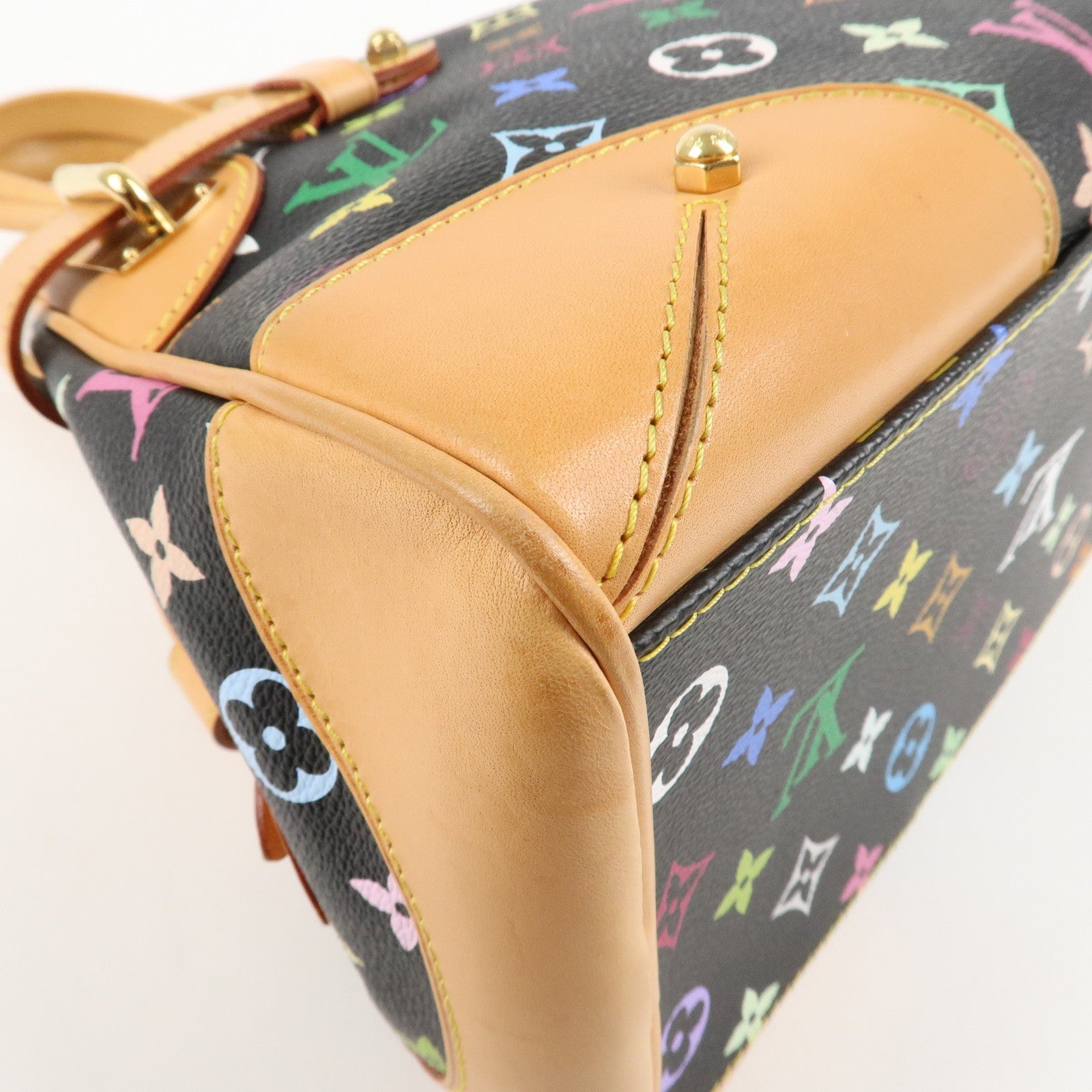 Louis Vuitton Monogram Multicolor Claudia Hand Bag M40194 Used