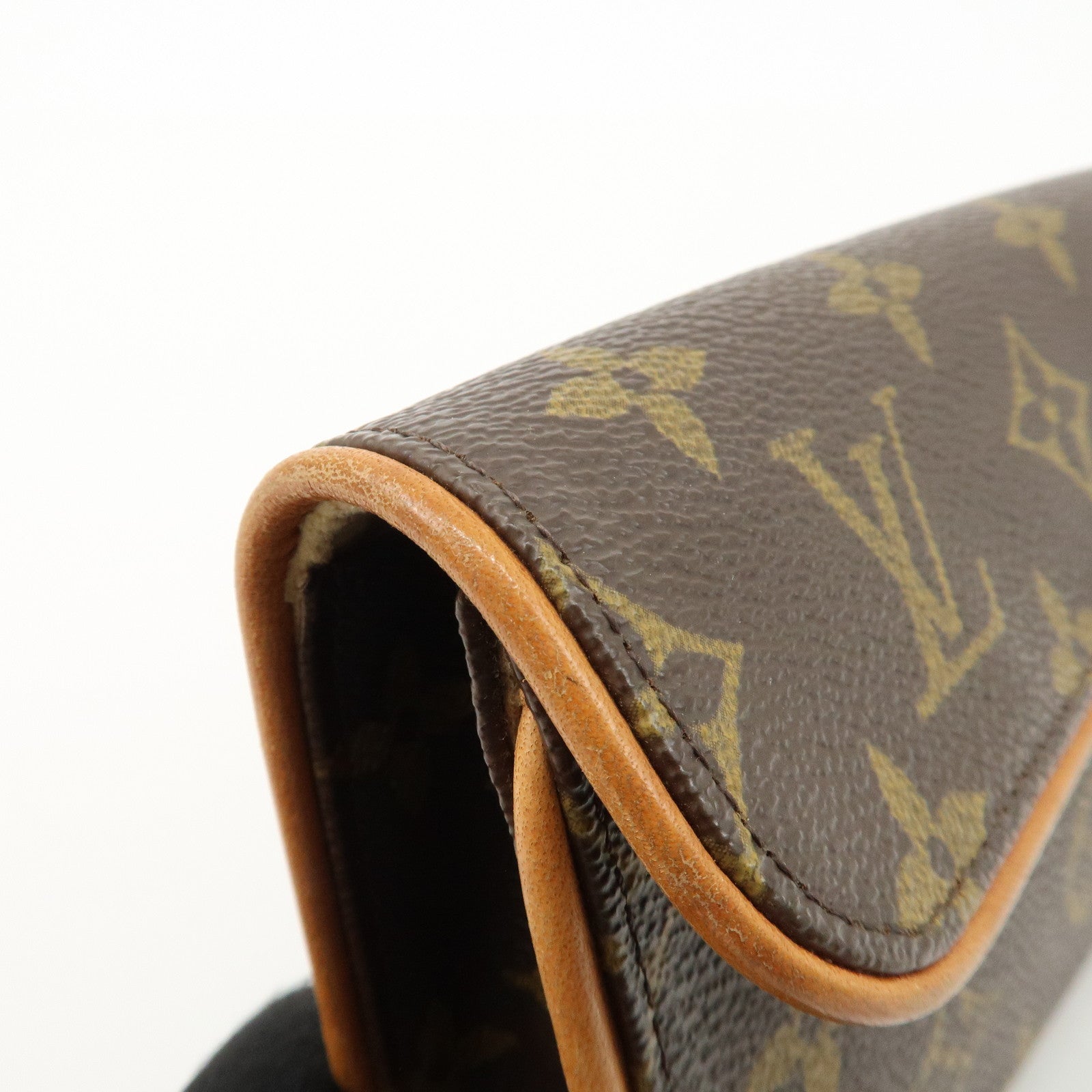 Louis Vuitton Monogram Pochette Florentine WaistBag Belt XS M51855 Used