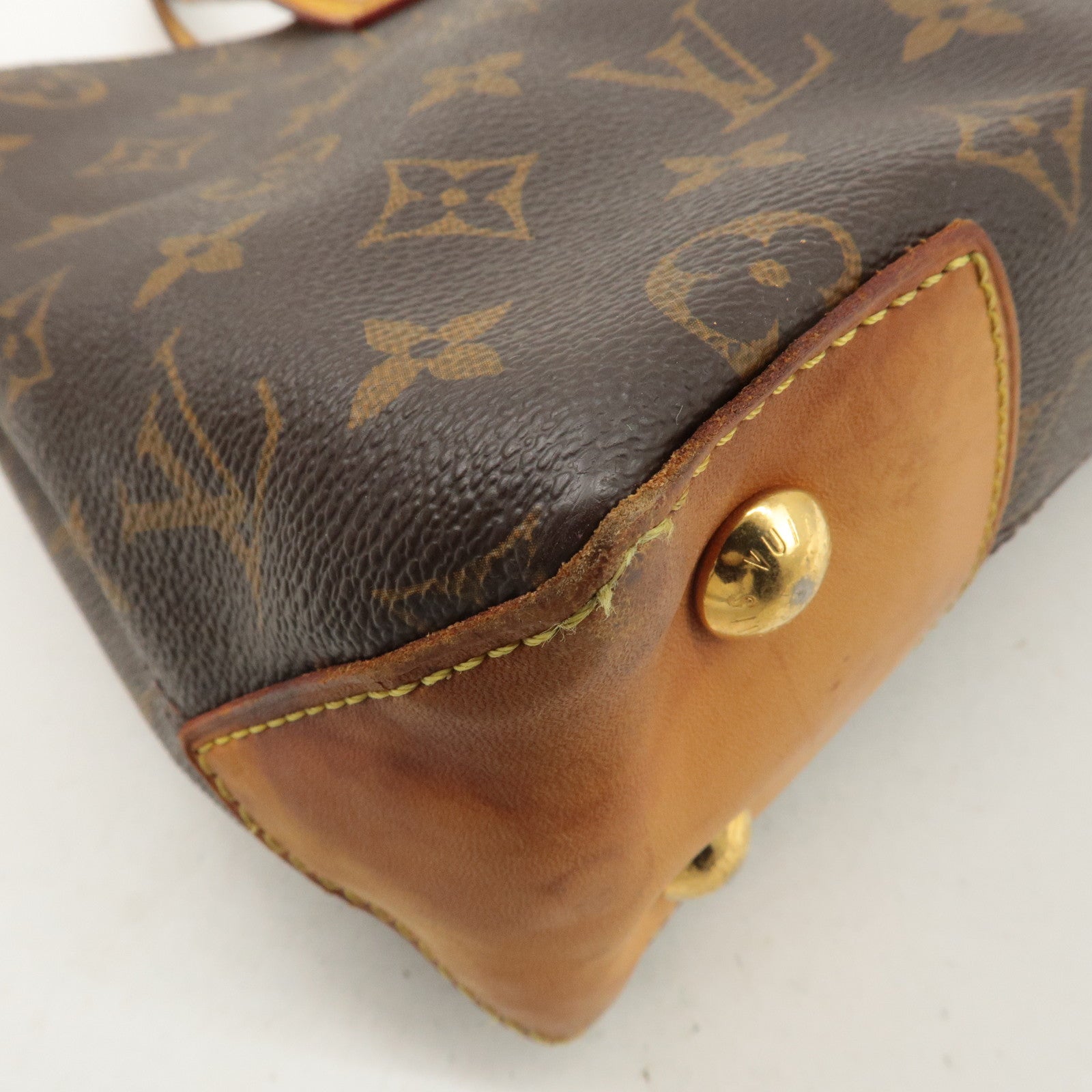 Louis Vuitton Monogram Wilshire PM Hand Bag Tote Bag M45643