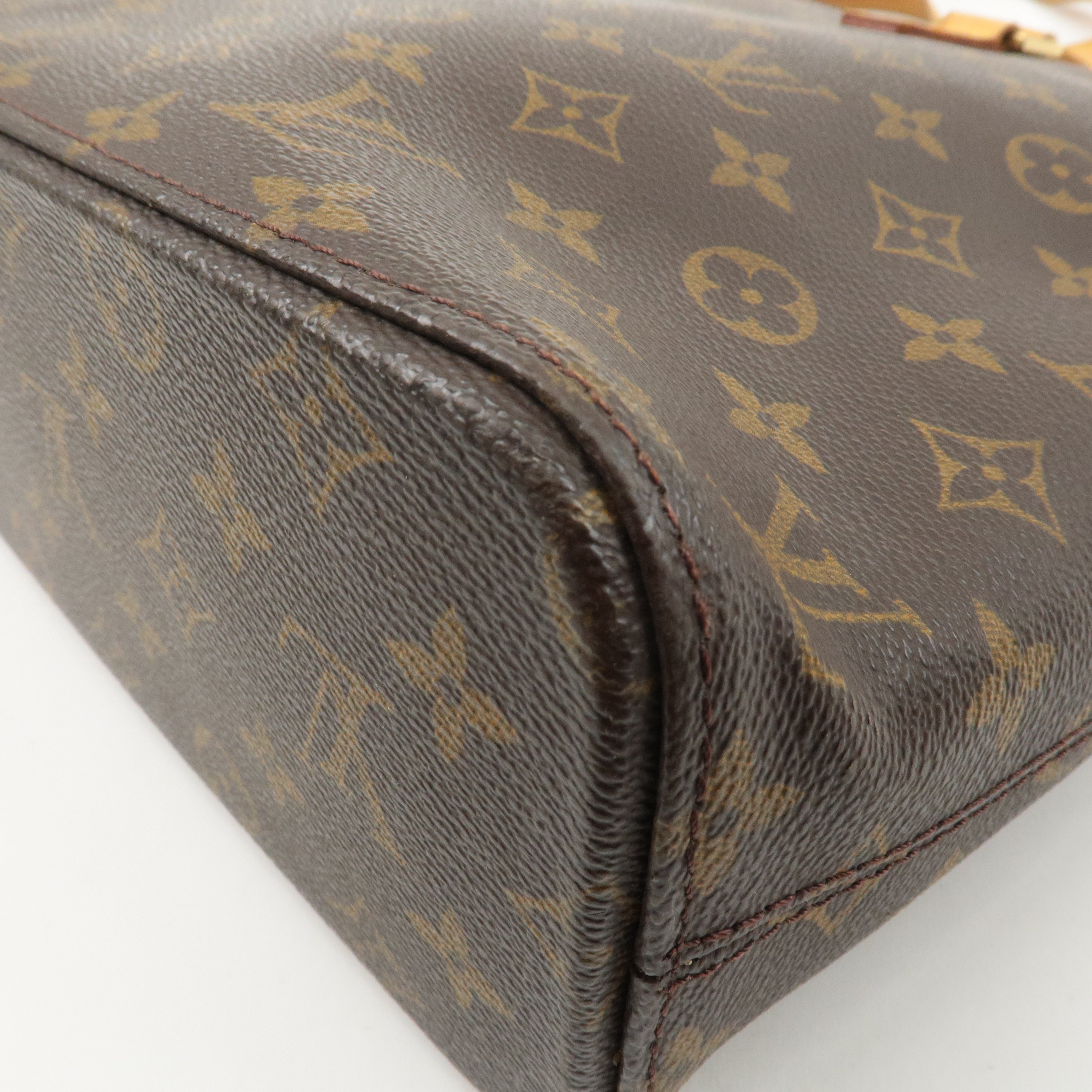 Louis Vuitton Monogram Luco Tote Bag Hand Bag Brown M51155