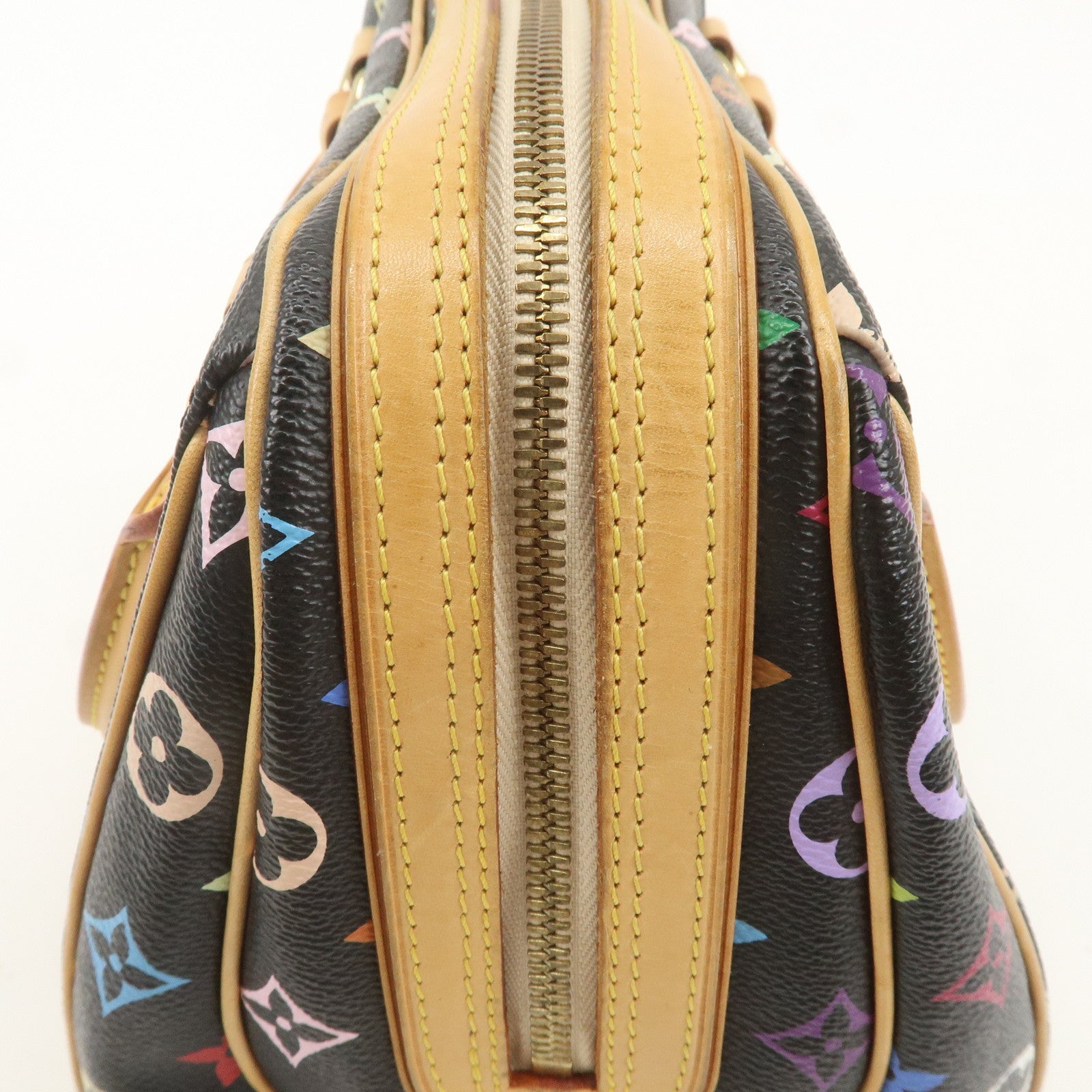 Louis Vuitton Monogram Multicolor Priscilla Hand Bag Noir M40097