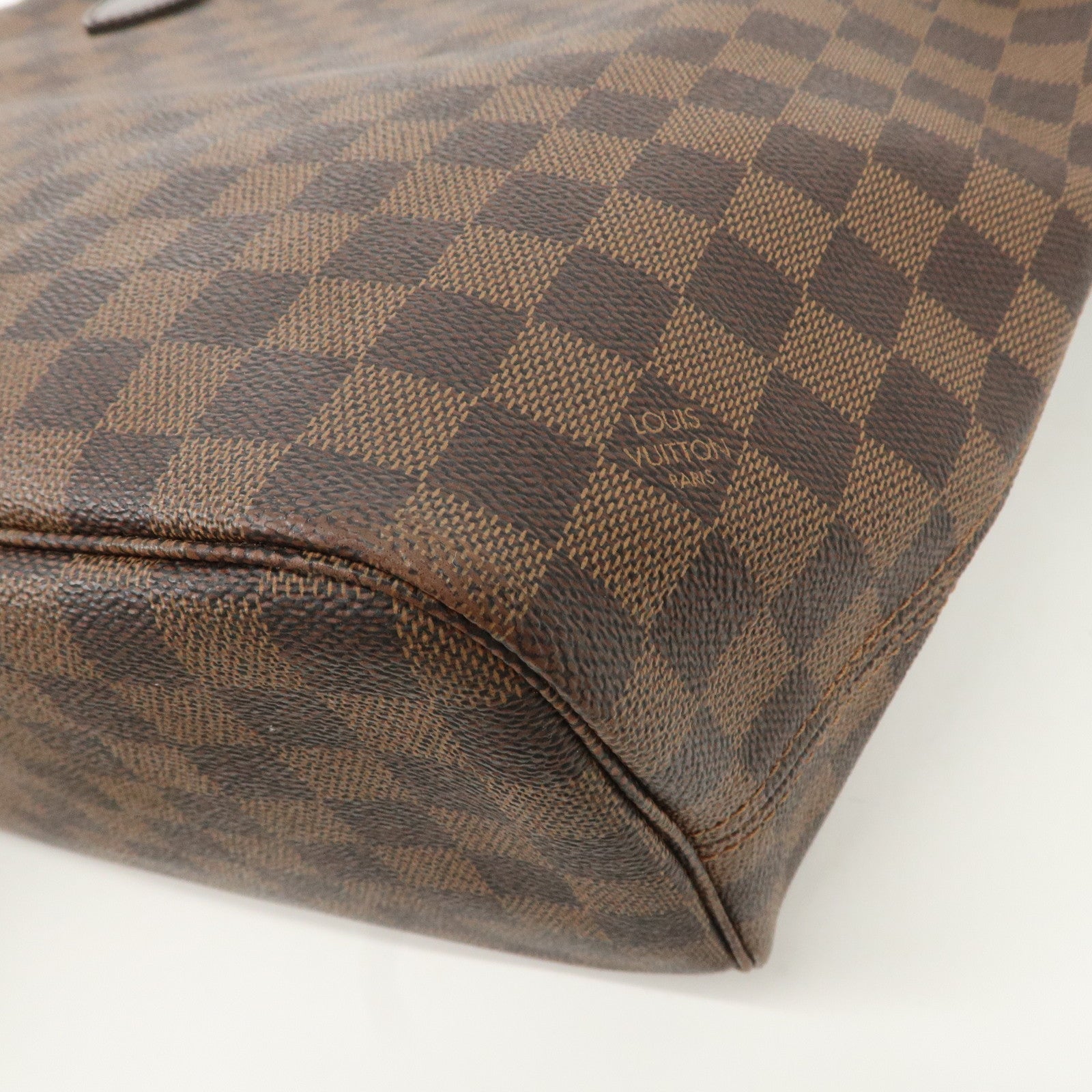 Louis Vuitton Damier Neverfull MM Tote Bag Hand Bag N51105 Used