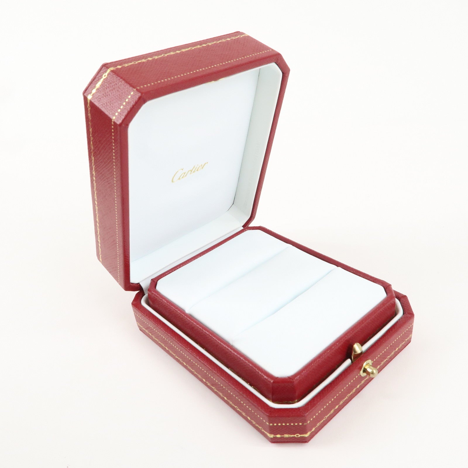 Cartier Set of 3 Pair Ring Box Display Box Jewelry Box For Ring