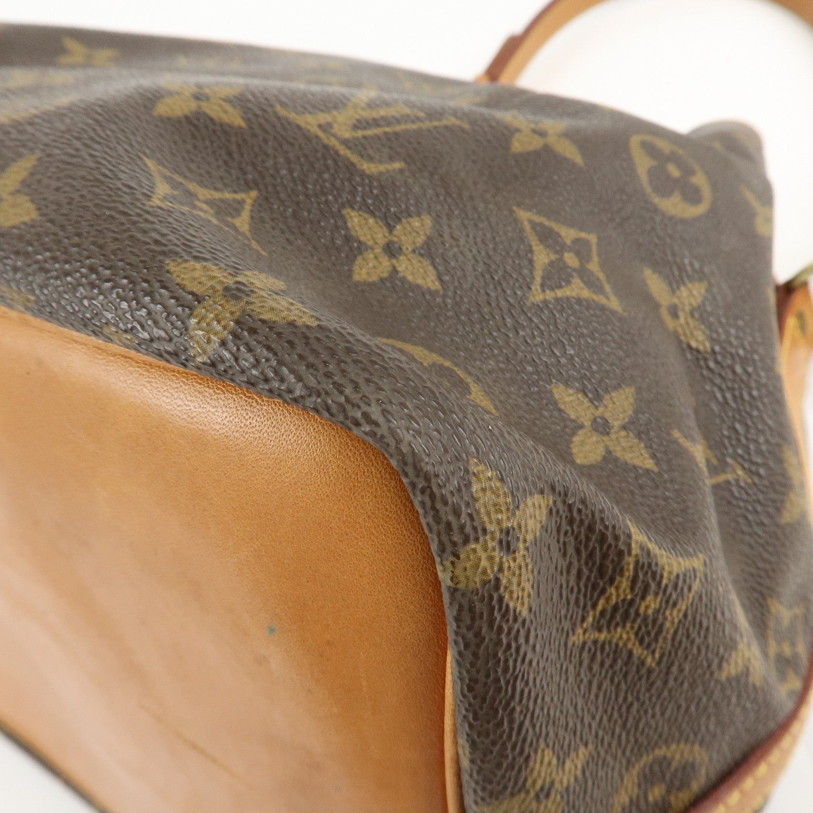 Louis Vuitton Monogram Petit Noe Shoulder Bag Brown M42226 Used