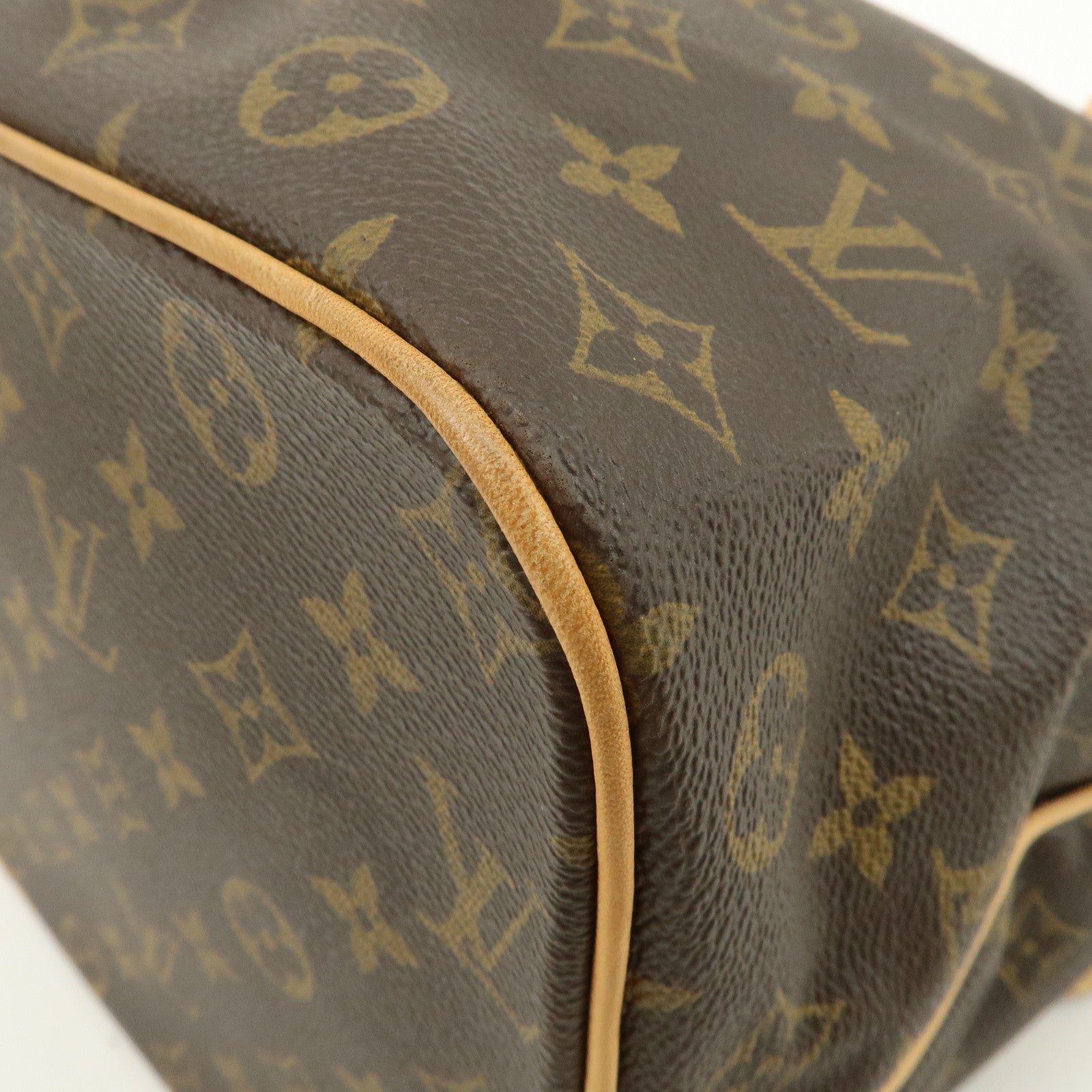 Louis Vuitton Monogram Palermo GM 2Way Hand Bag Brown M40146