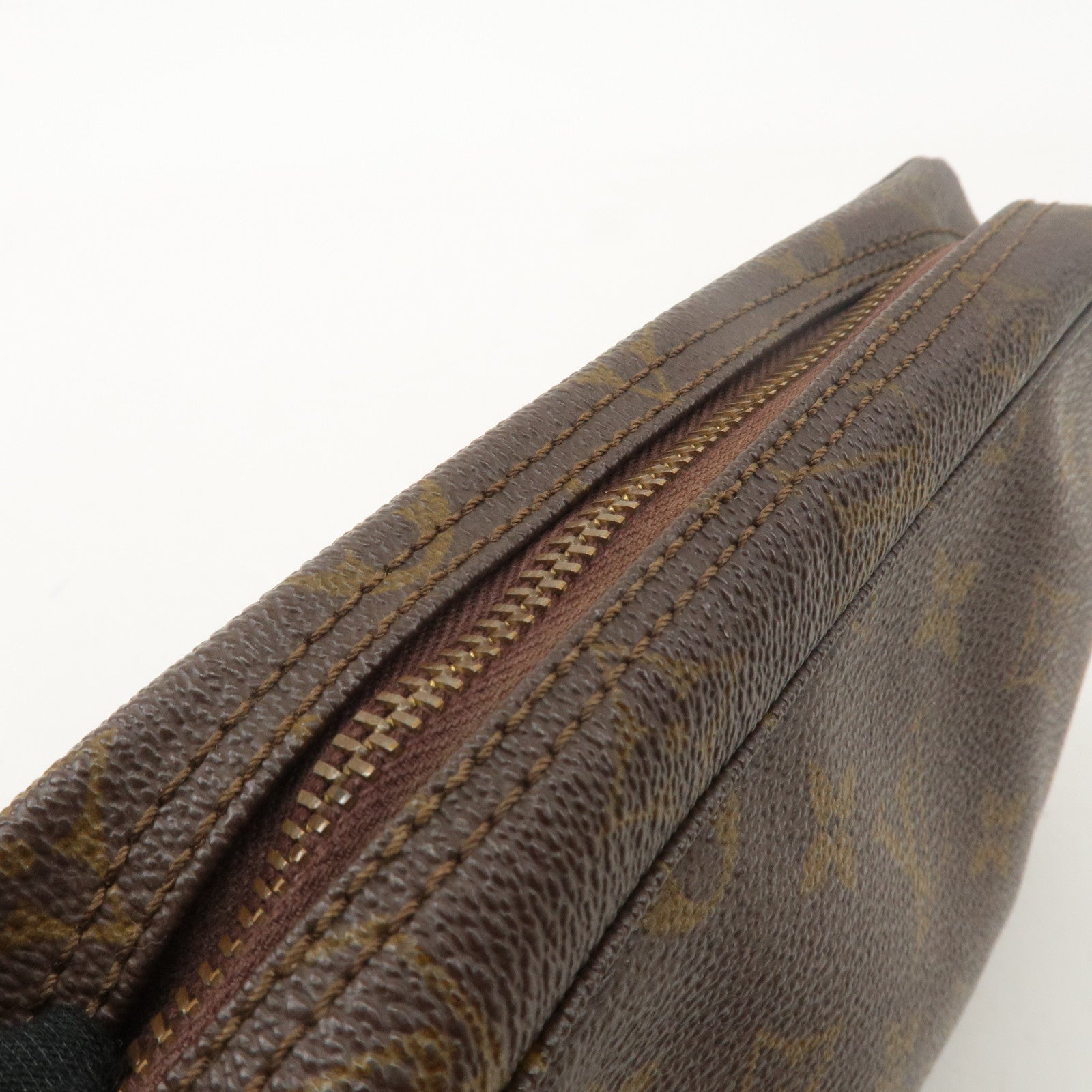 Louis Vuitton Monogram Trousse Toilette 23 Pouch Brown M47524