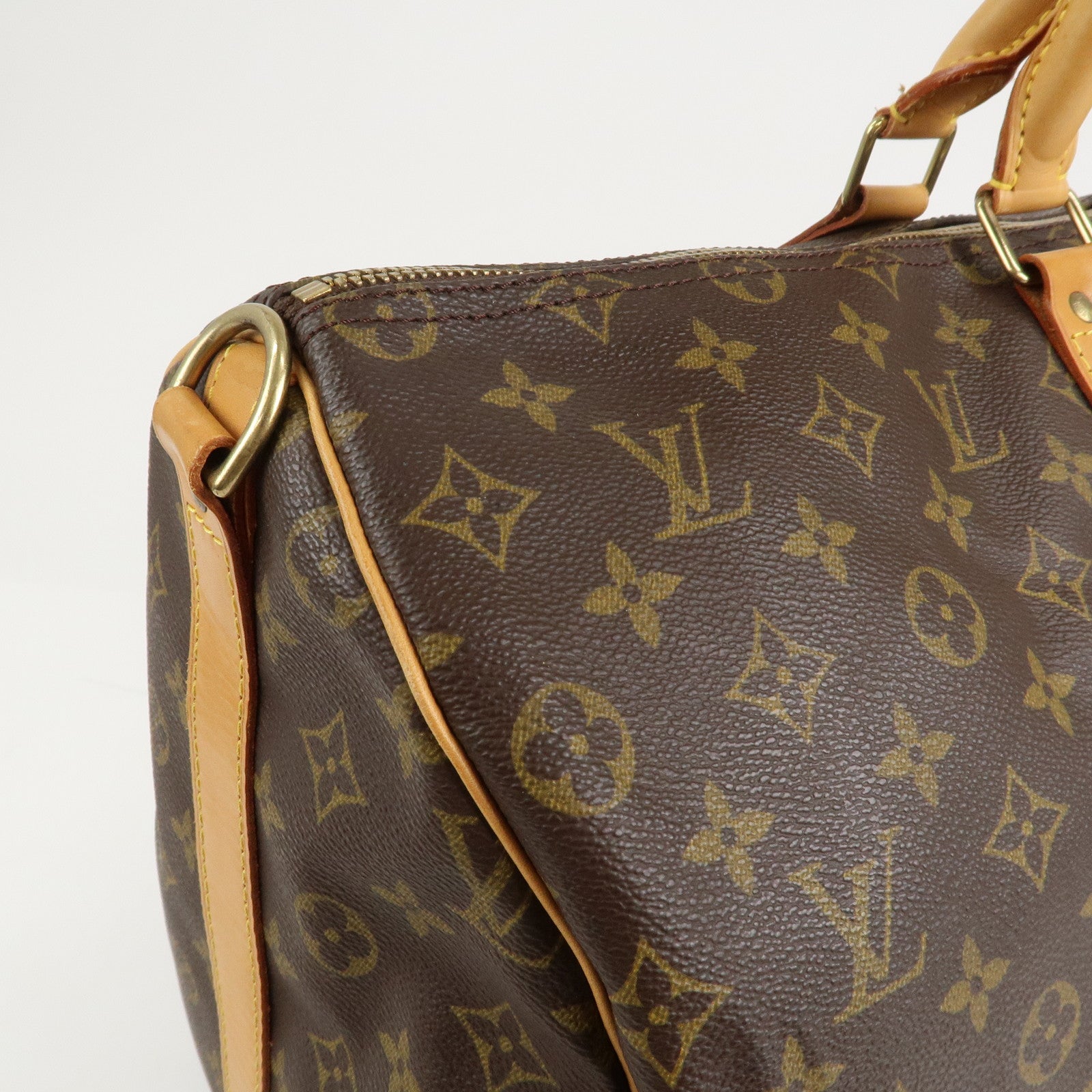 Louis Vuitton Monogram Keep All Bandouliere 50 Boston Bag M41416 Used