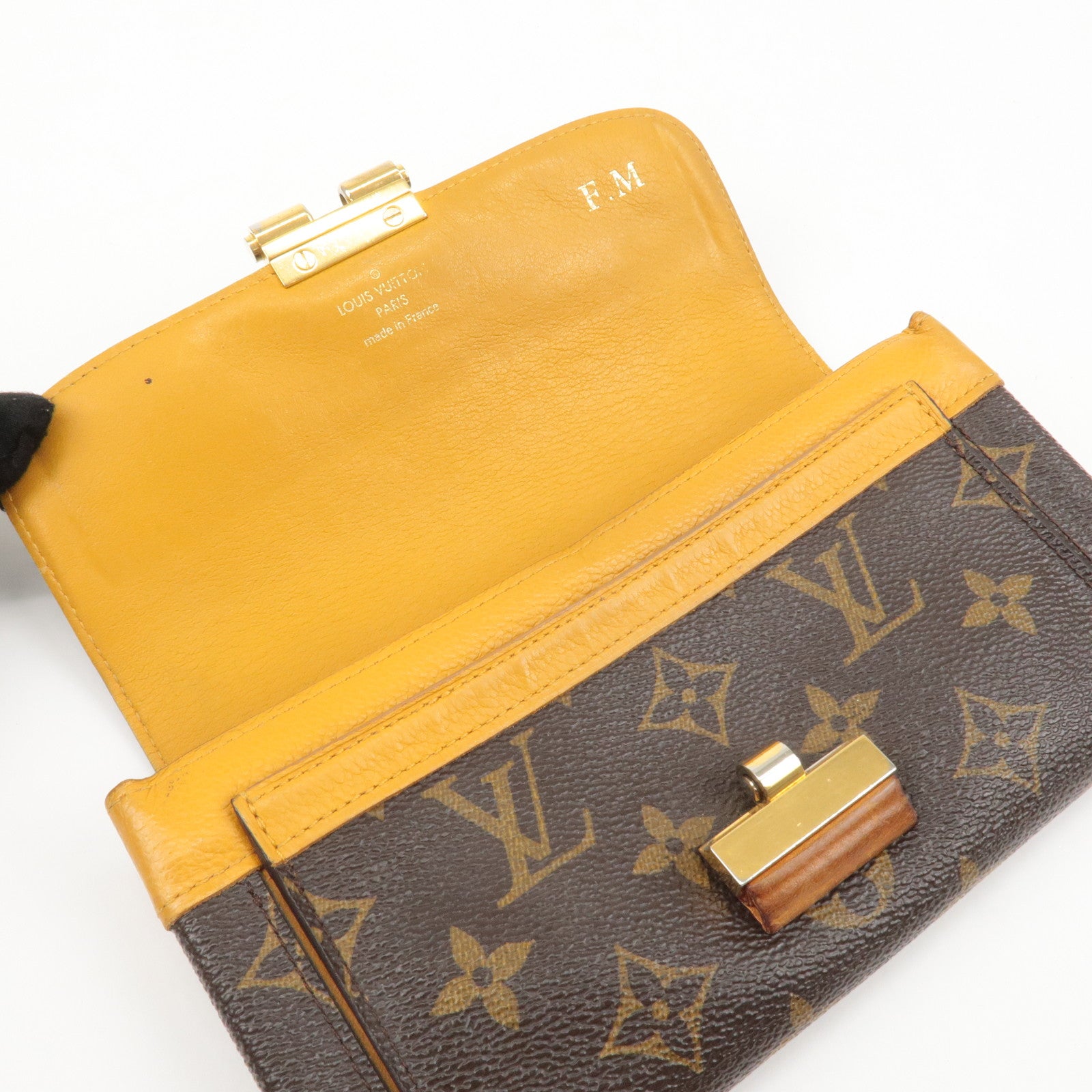 Louis Vuitton Monogram Portefeuille Elysée Long Wallet M60413 Used