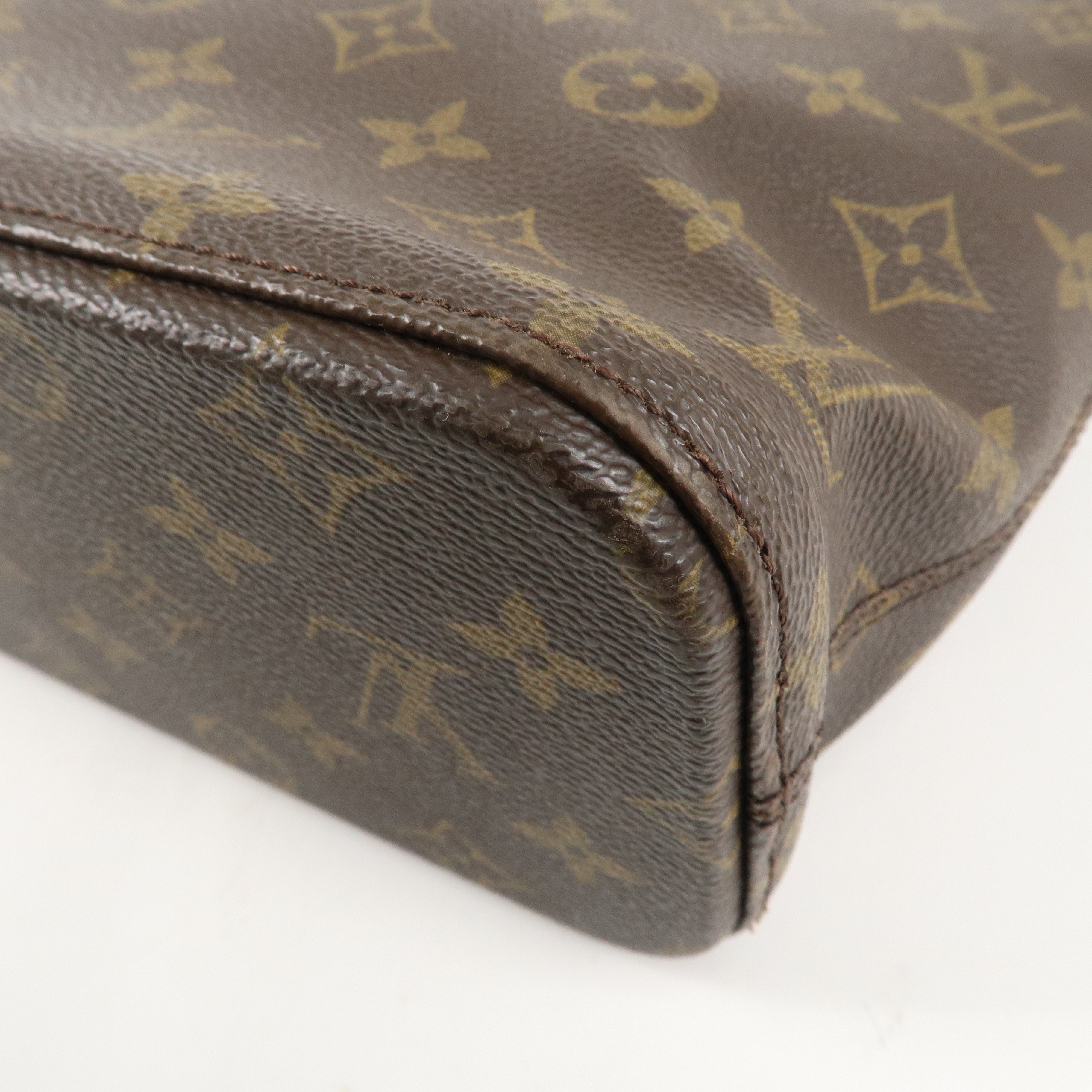 Louis Vuitton Monogram Luco Tote Bag Hand Bag Brown M51155