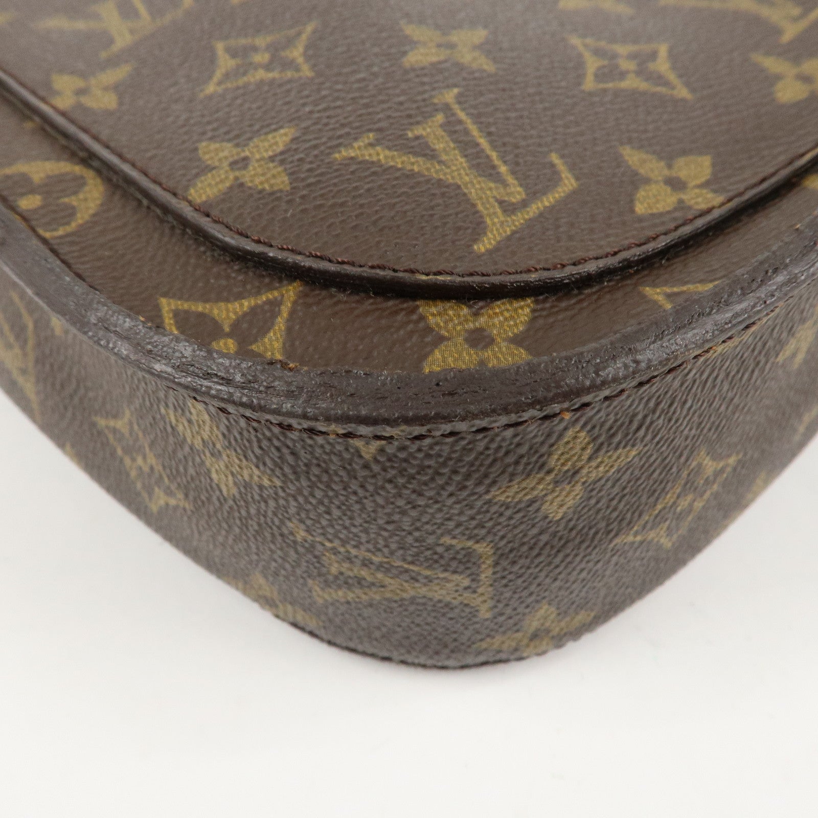 Louis Vuitton Monogram Saint Cloud GM Shoulder Bag Brown M51242