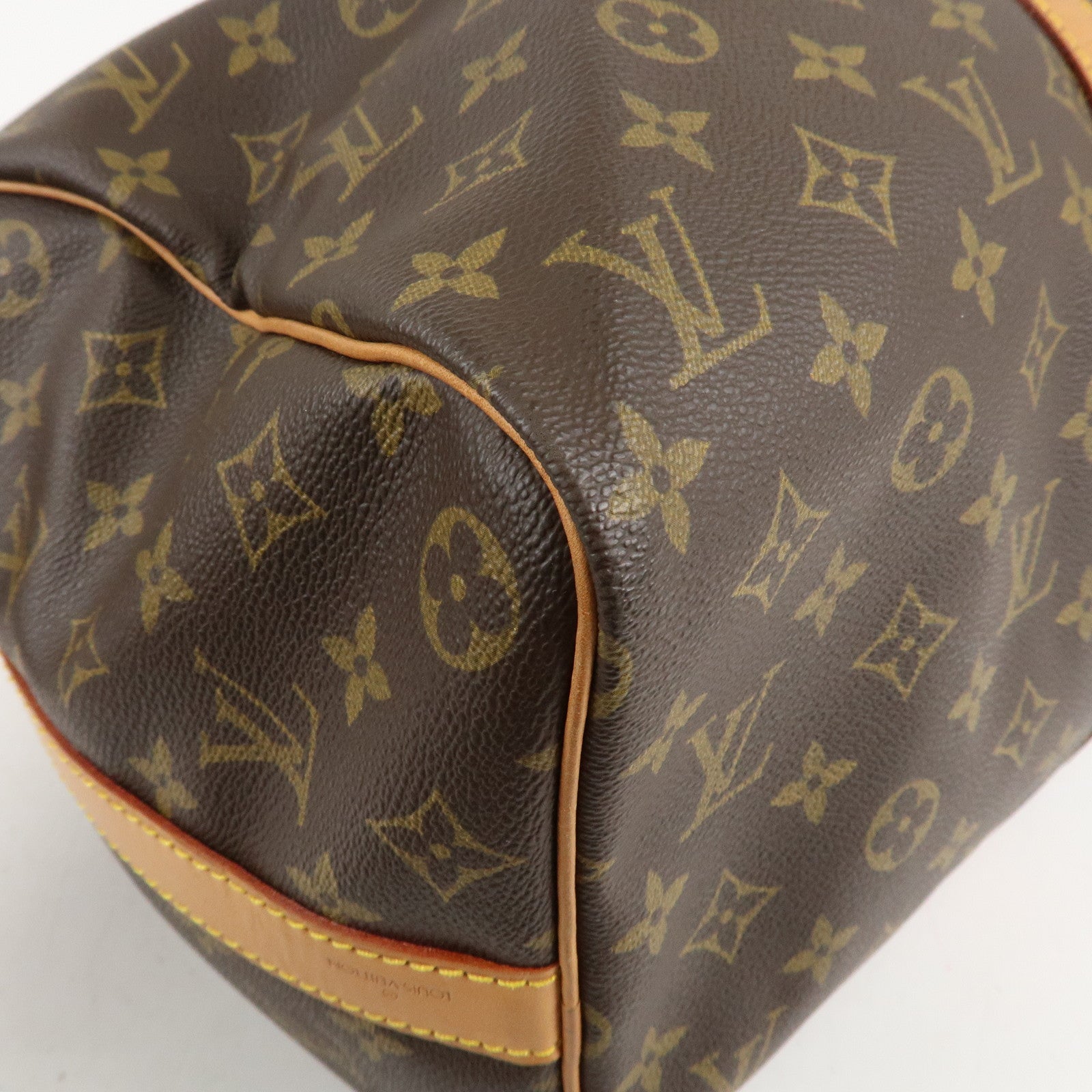 Louis Vuitton Monogram Keep All Bandouliere 45 Boston Bag M41418 Used