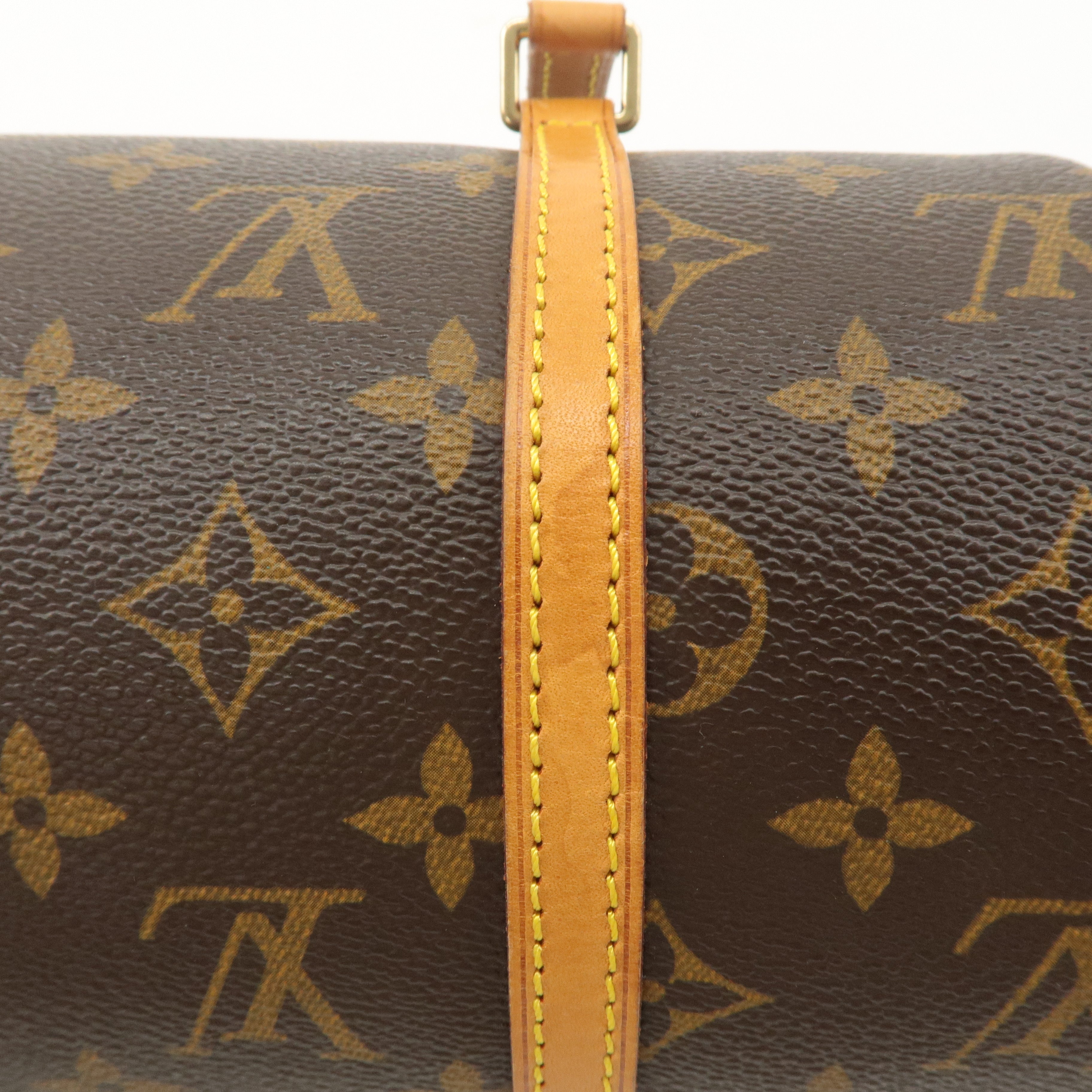 Louis Vuitton Monogram Papillon 26 Hand Bag Brown M51385