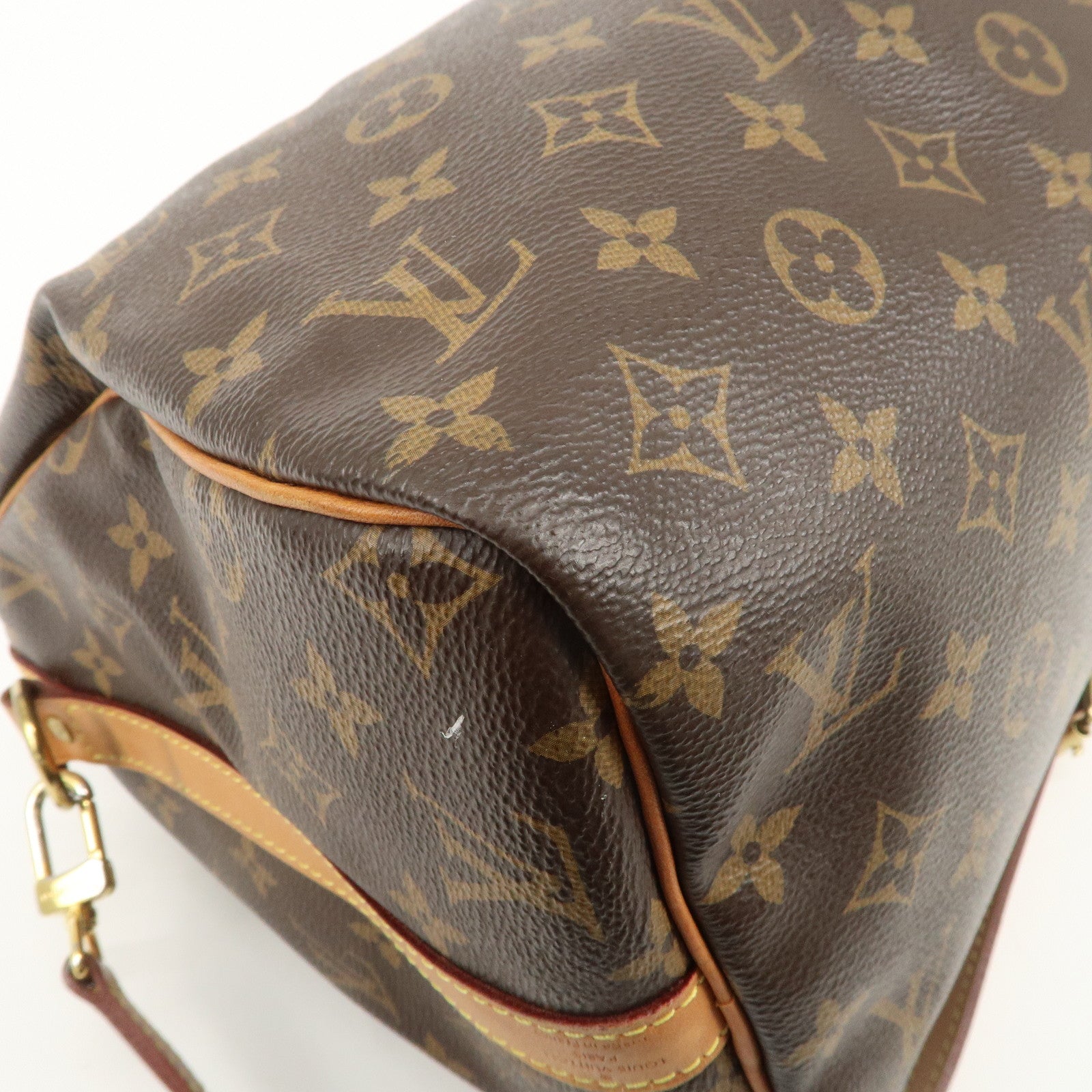 Louis Vuitton Monogram Speedy 30 Bandouliere Hand Bag M41112 Used